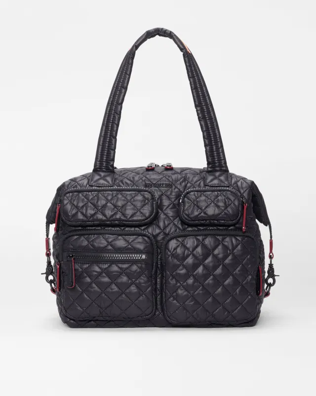 Black Large Sutton Travel made by MZ Wallace