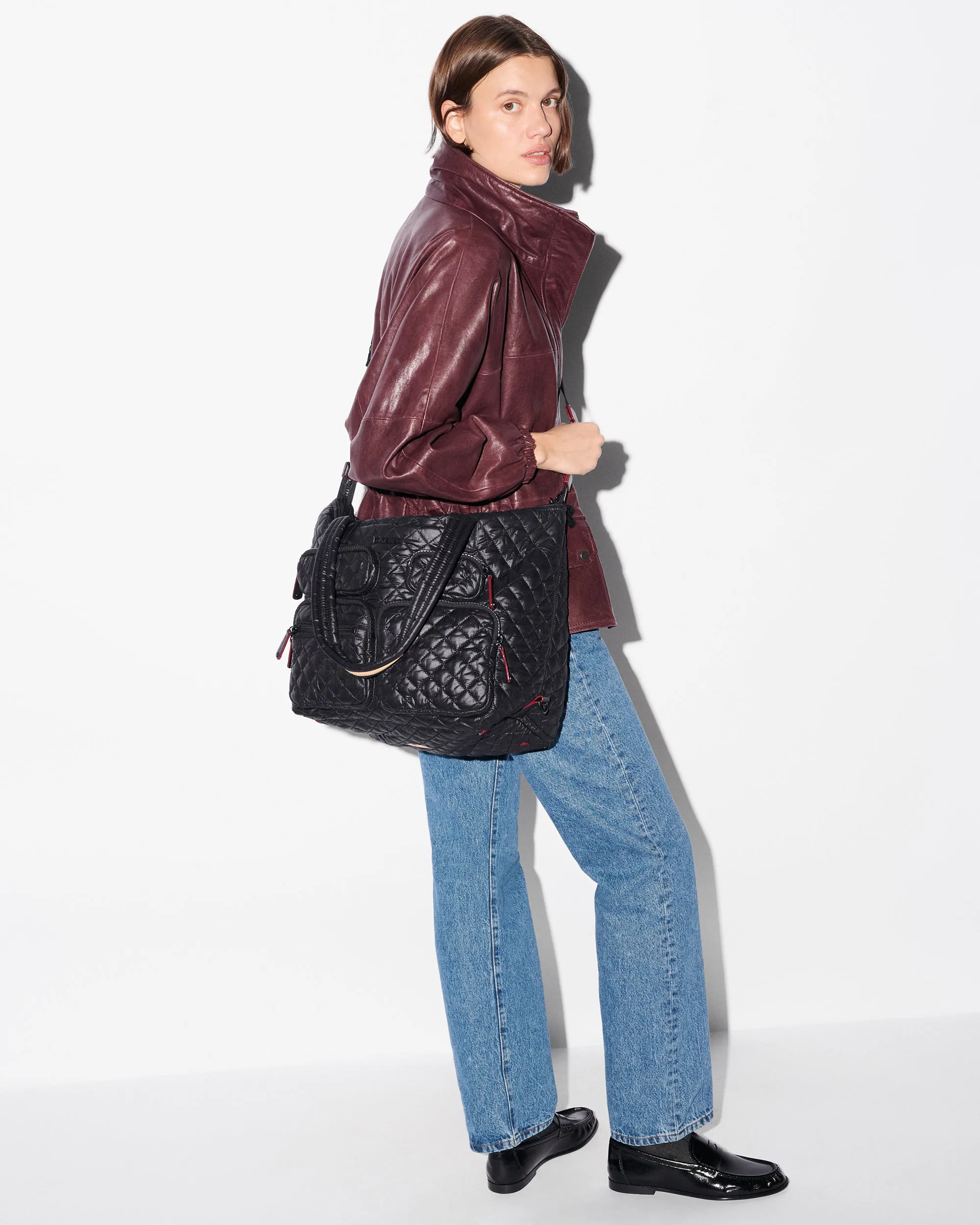 Black Large Sutton Travel sold by MZ Wallace product image thumbnail 5