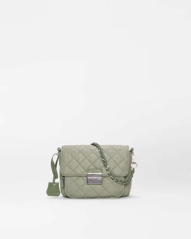 Agave Green Small Crosby Lock Crossbody made by MZ Wallace