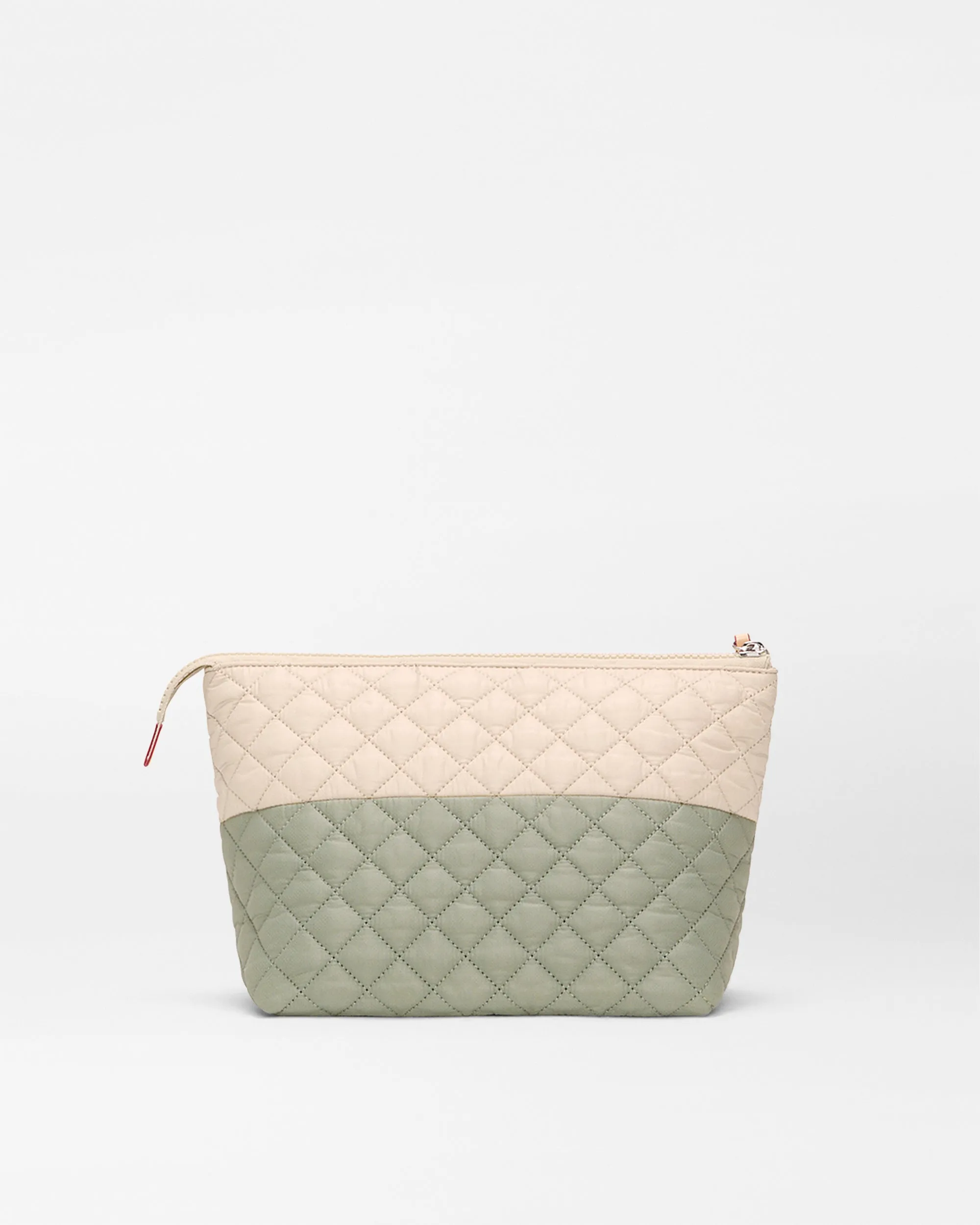 Agave Green/Buff Large Zoey Cosmetic sold by MZ Wallace product image thumbnail 3