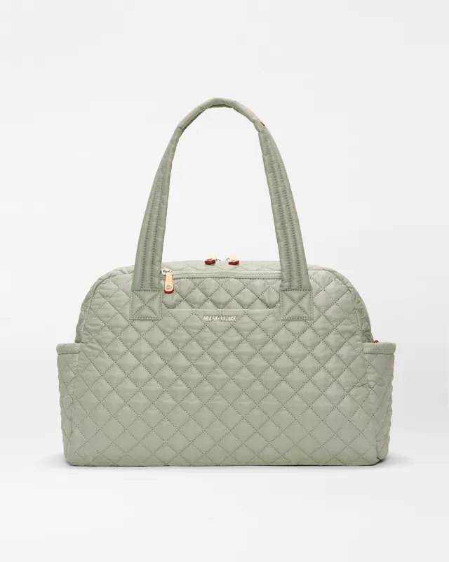 Agave Green Jimmy Deluxe Duffel made by MZ Wallace