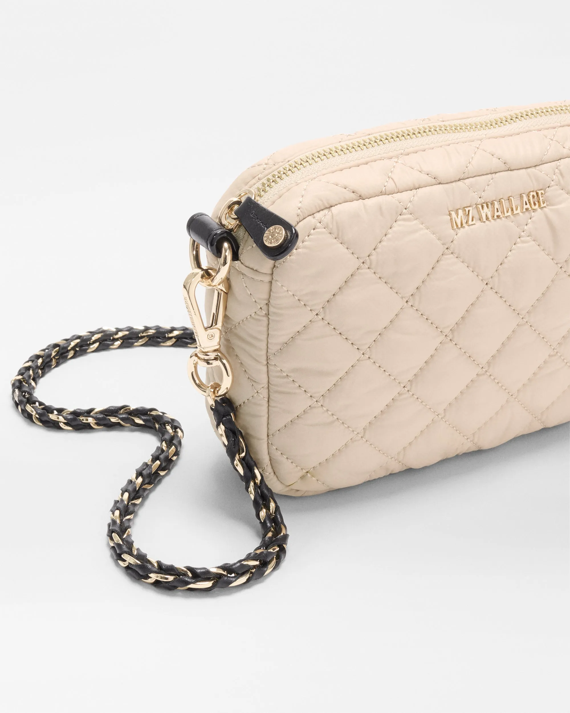 Buff/Black Mini Crosby Crossbody sold by MZ Wallace product image thumbnail 4