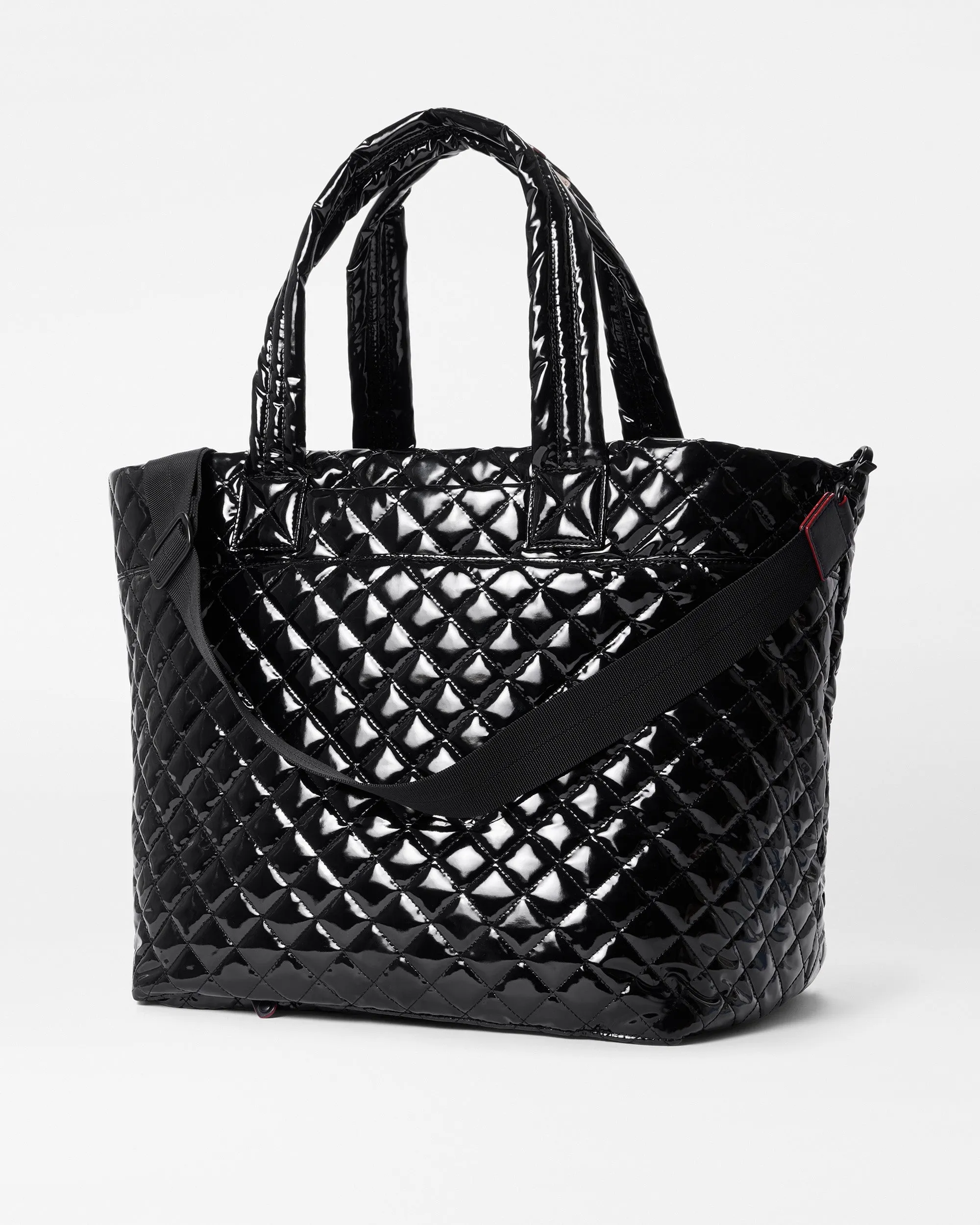 Black Lacquer Large Metro Tote Deluxe sold by MZ Wallace product image thumbnail 3