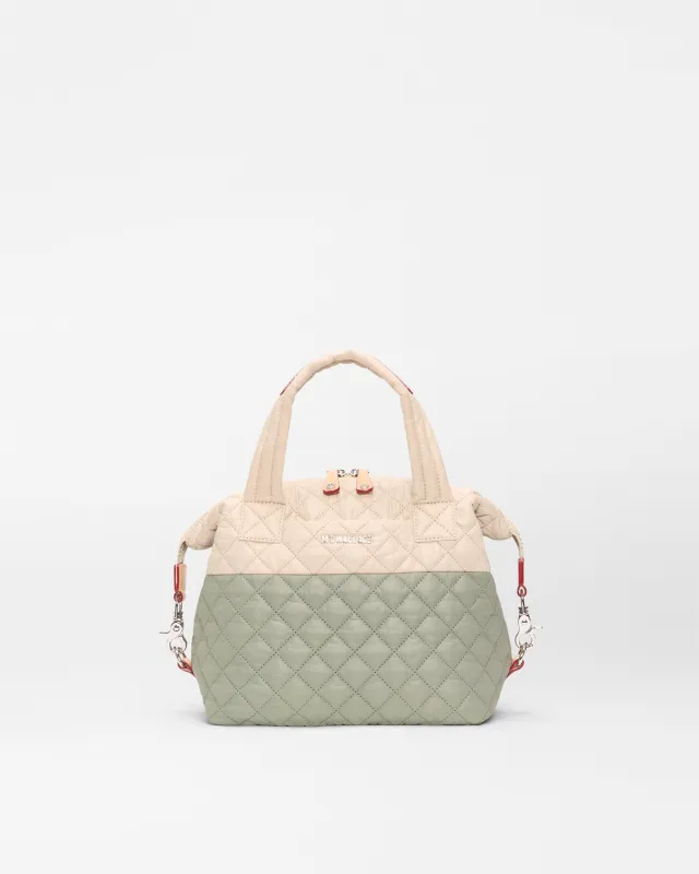 Agave Green/Buff Small Sutton Deluxe made by MZ Wallace