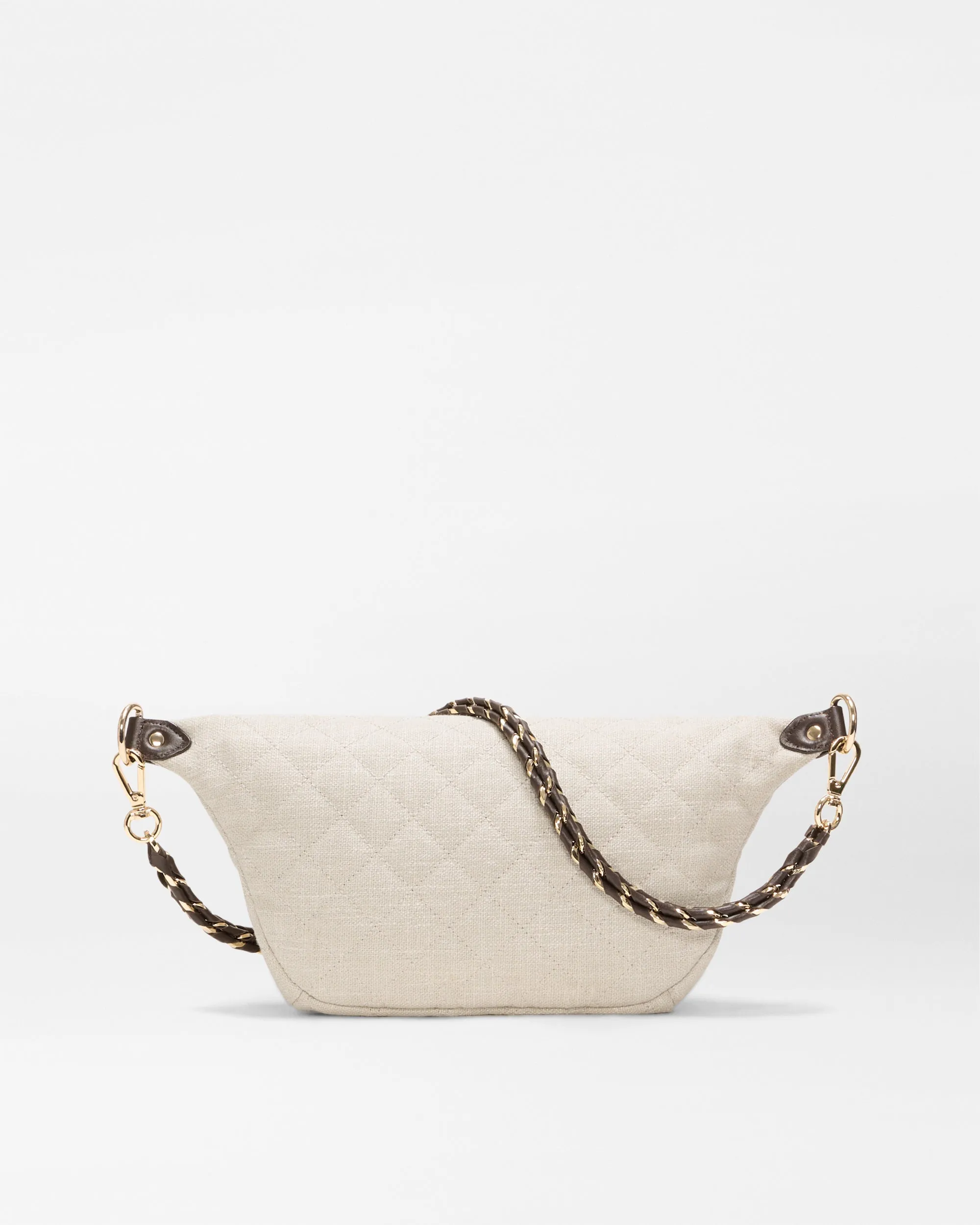 Sandy Linen Small Crosby Crossbody Sling sold by MZ Wallace product image thumbnail 3