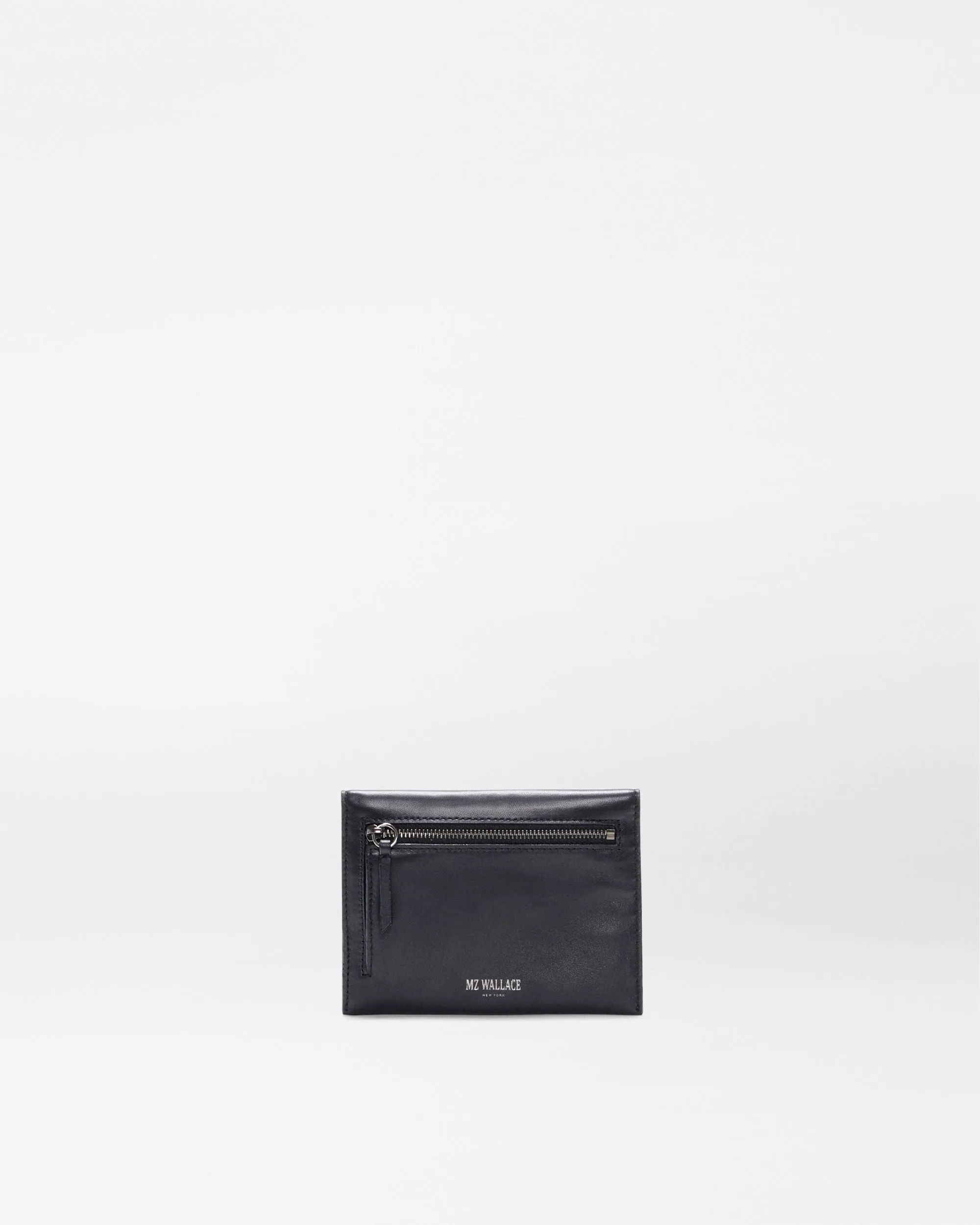 Black Quilted Leather Greta Wallet sold by MZ Wallace product image thumbnail 3