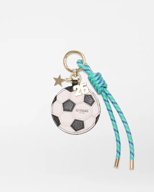 Soccer Charm made by MZ Wallace