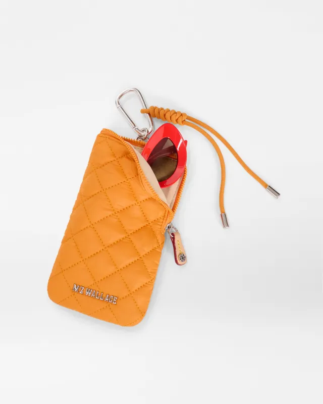 Sunset Orange Sunnies Case made by MZ Wallace