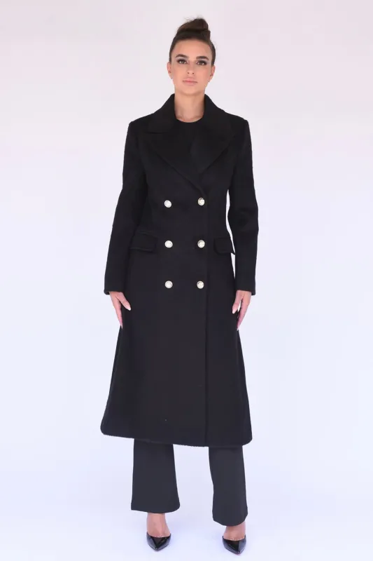 Alaska Overcoat in Black sold by n:PHILANTHROPY