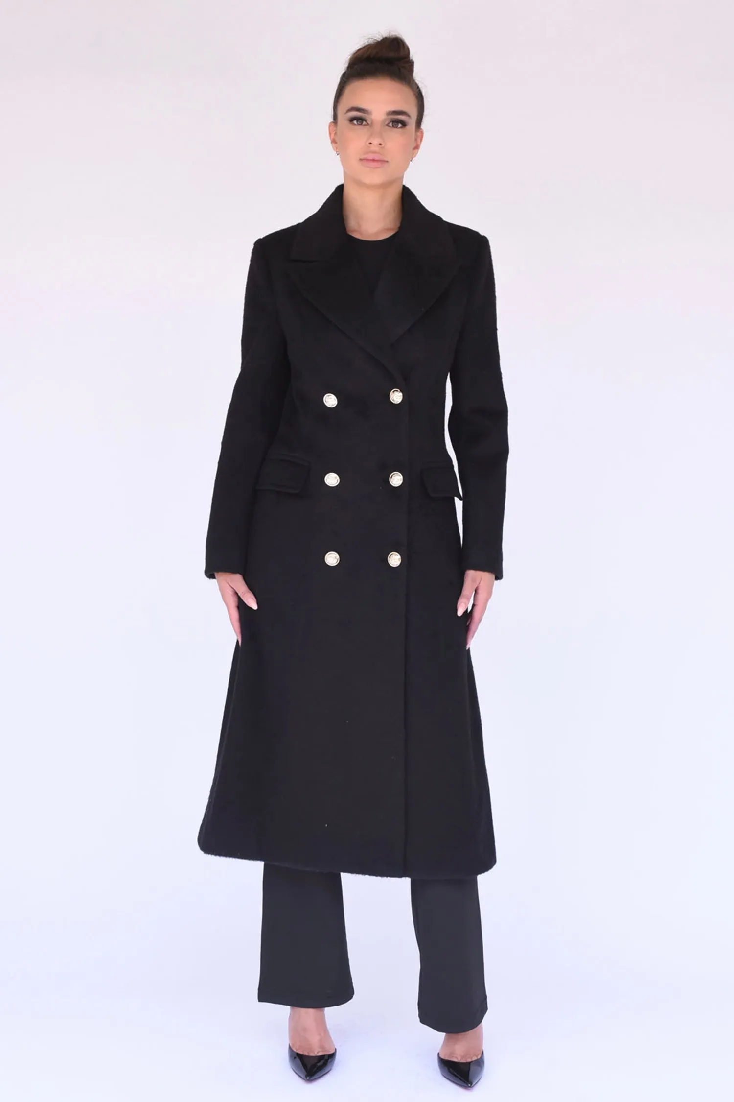 Alaska Overcoat in Black sold by n:PHILANTHROPY
