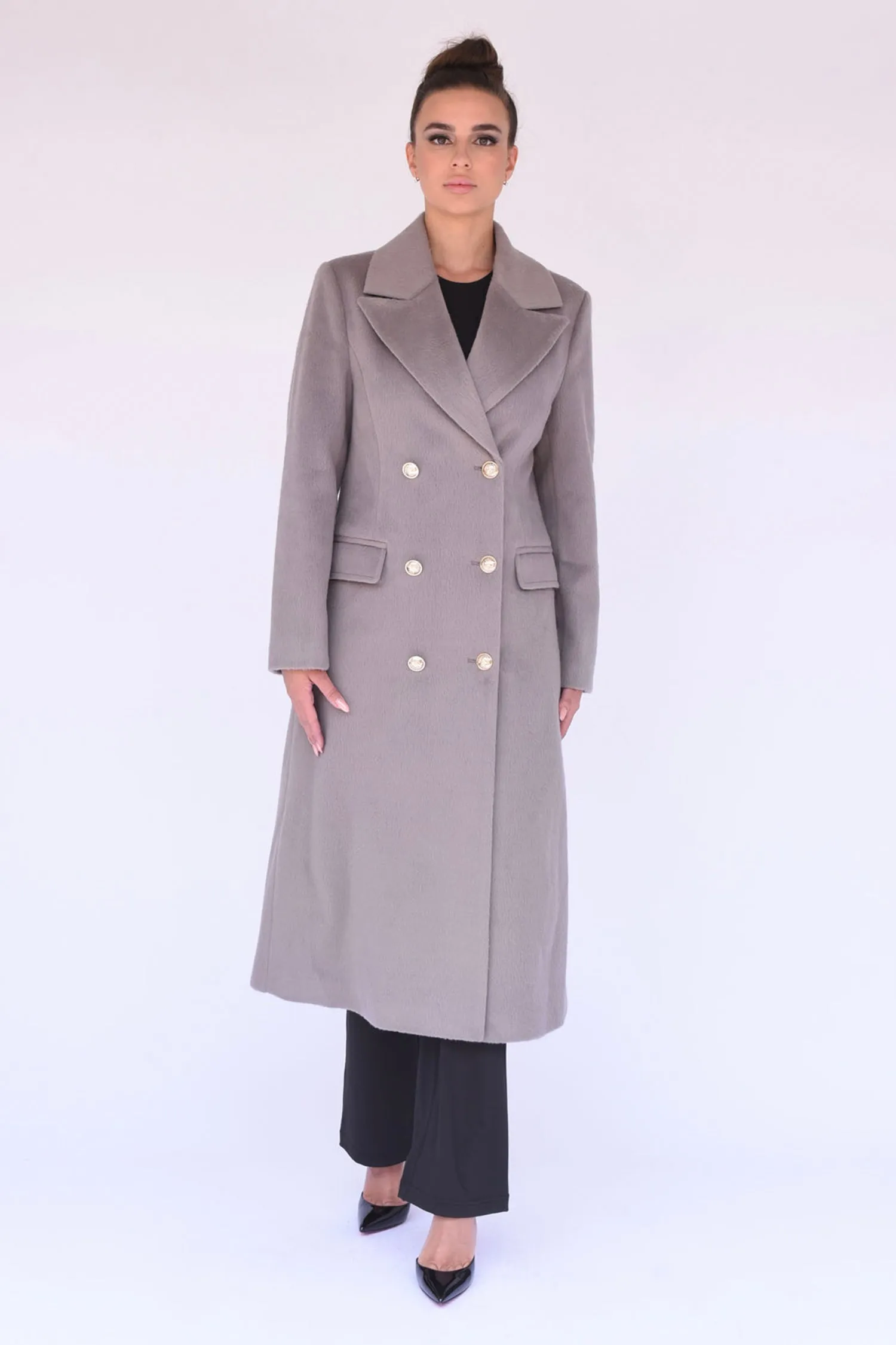 Alaska Overcoat in Grey sold by n:PHILANTHROPY