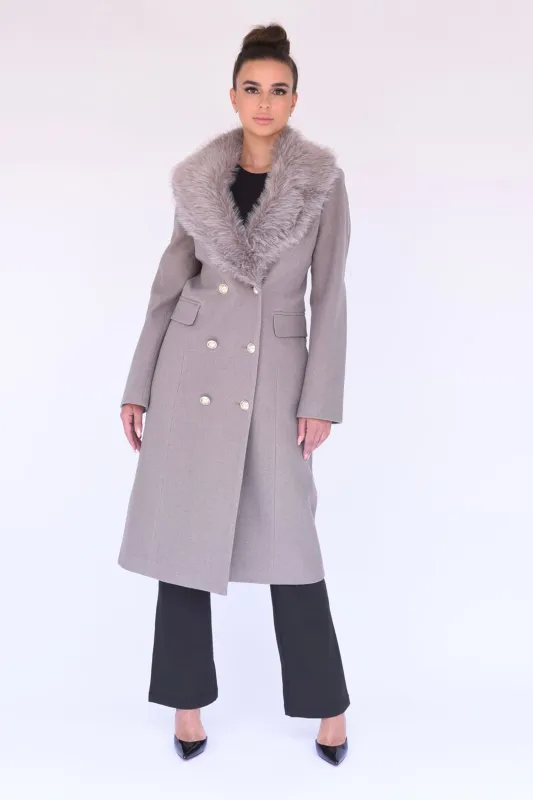 Maine Overcoat in Dark Grey sold by n:PHILANTHROPY