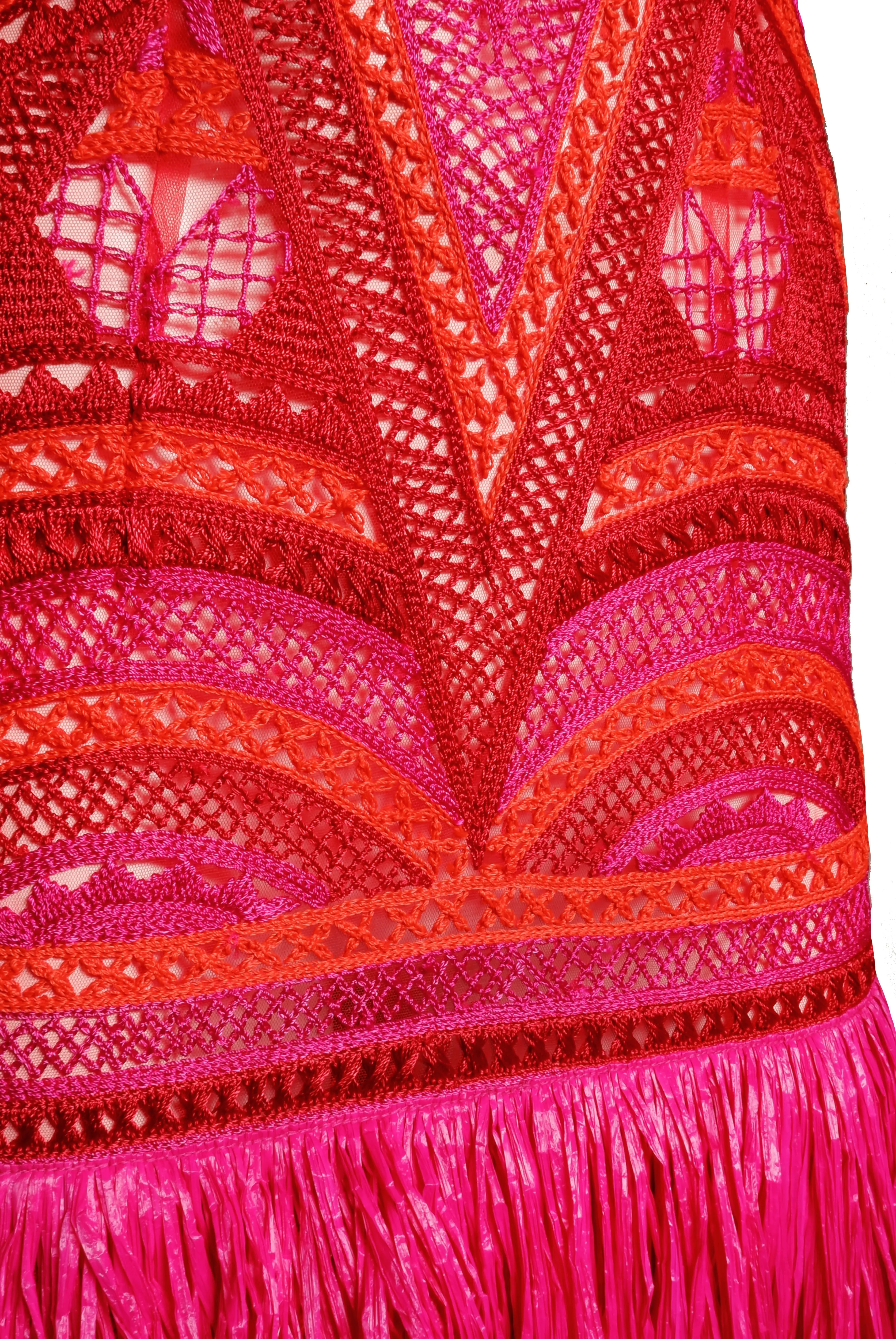 Raffia Strapless Fit and Flare Gown sold by Naeem Khan product image thumbnail 4