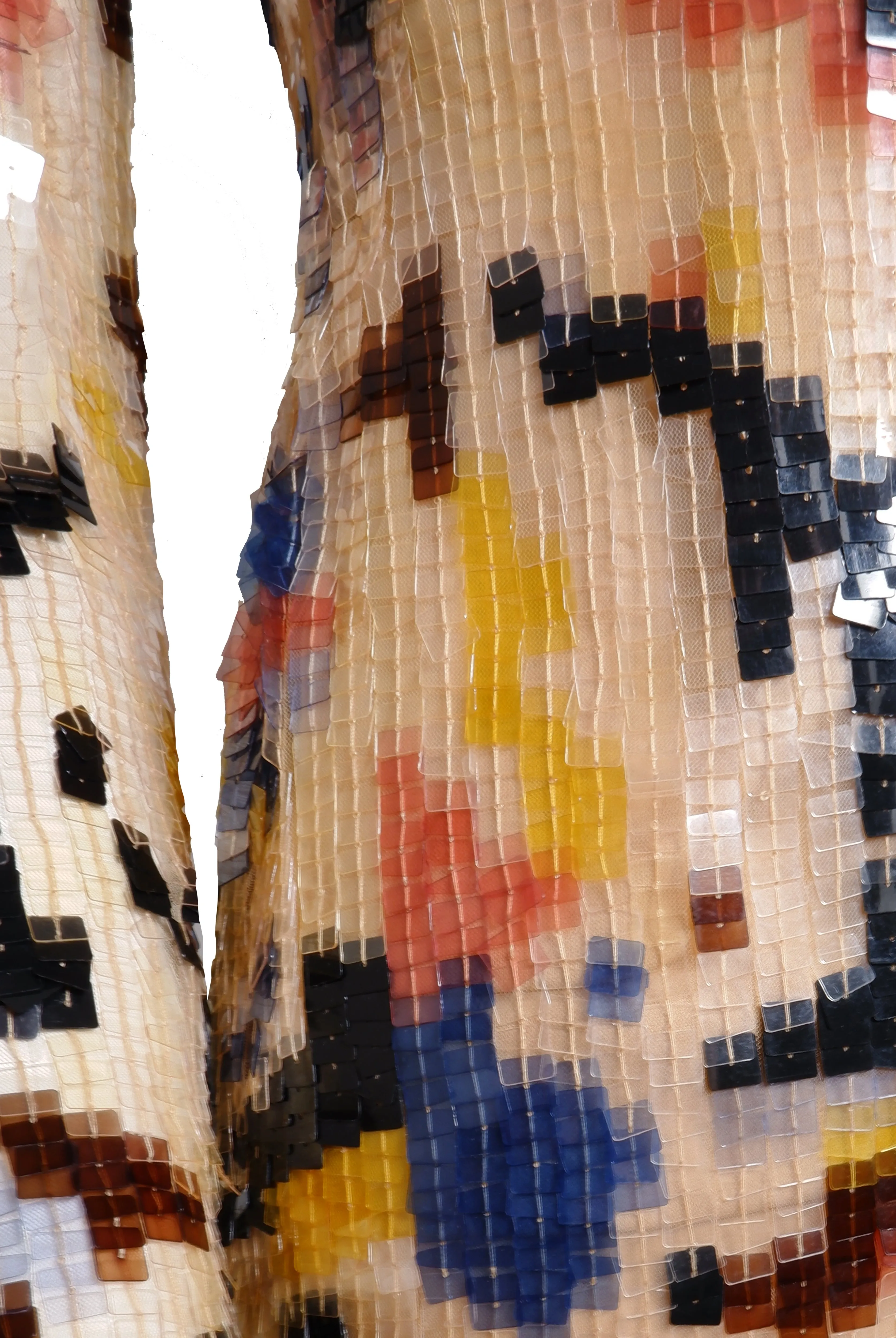 Sequin Long Sleeve Gown sold by Naeem Khan product image thumbnail 4