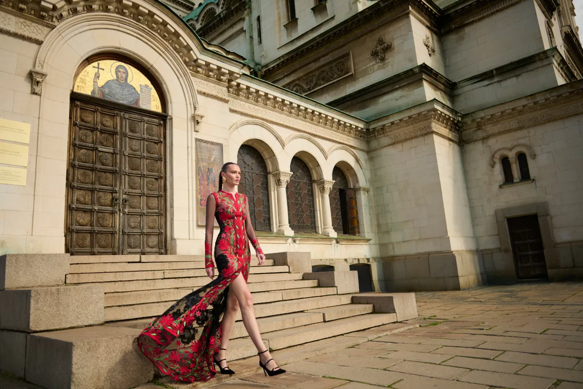 Embroidered Coat sold by Naeem Khan