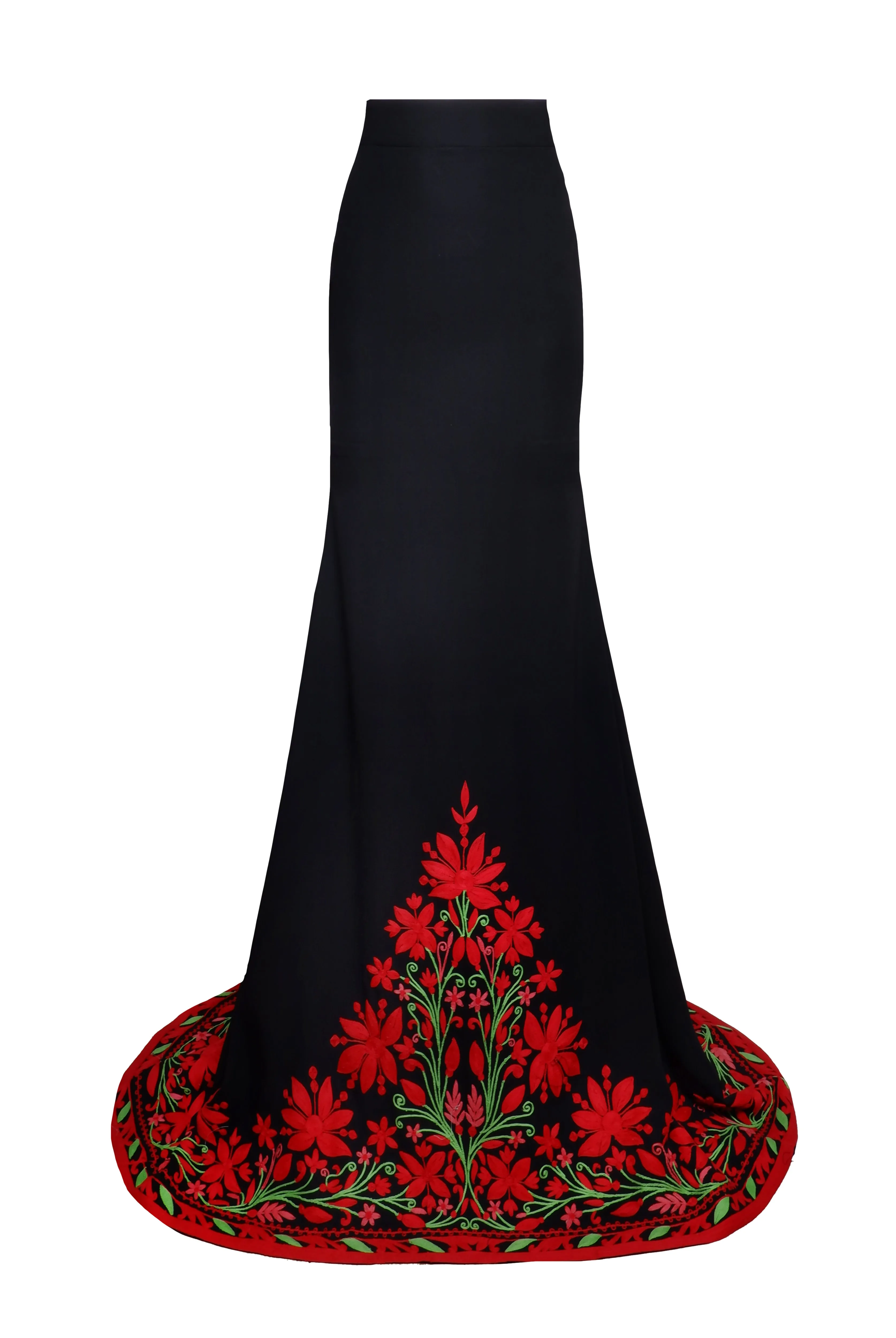 Embroidered Fit and Flare Skirt sold by Naeem Khan