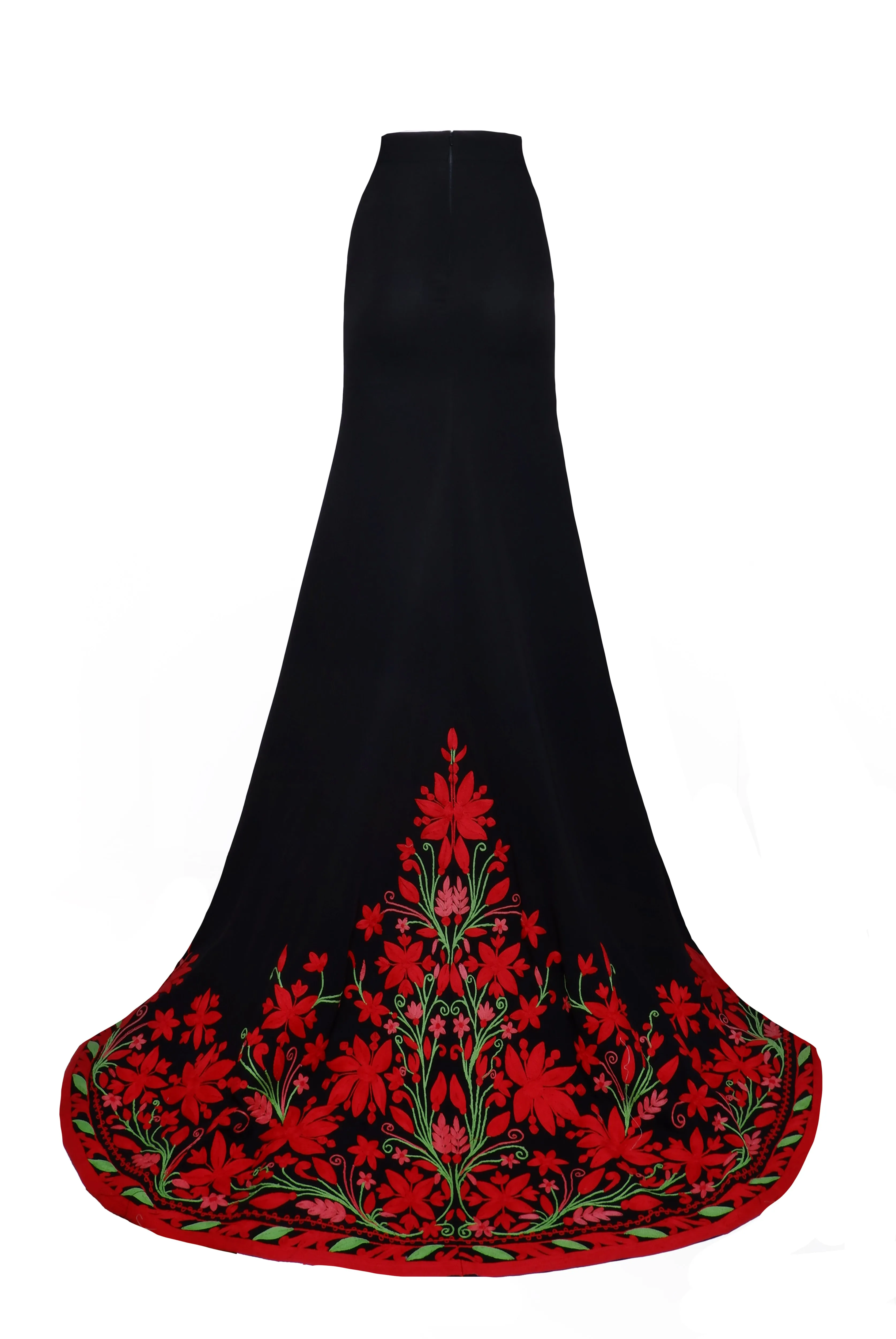 Embroidered Fit and Flare Skirt sold by Naeem Khan product image thumbnail 2