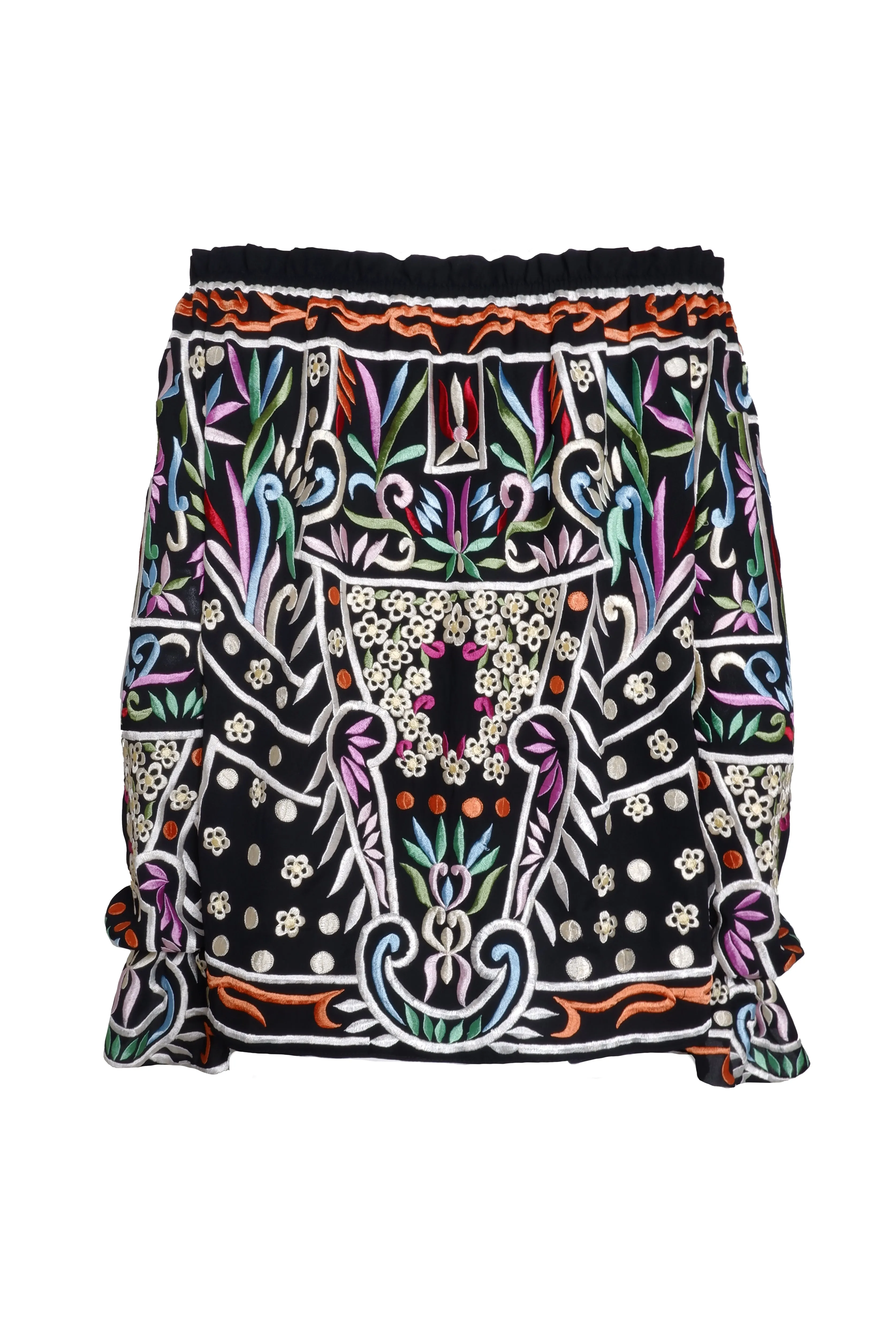 Embroidered Off The Shoulder Blouse sold by Naeem Khan product image thumbnail 2