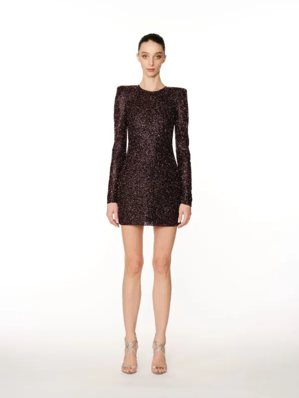 FLORAL EMBELLISHED STRAPLESS COLUMN GOWN sold by Naeem Khan