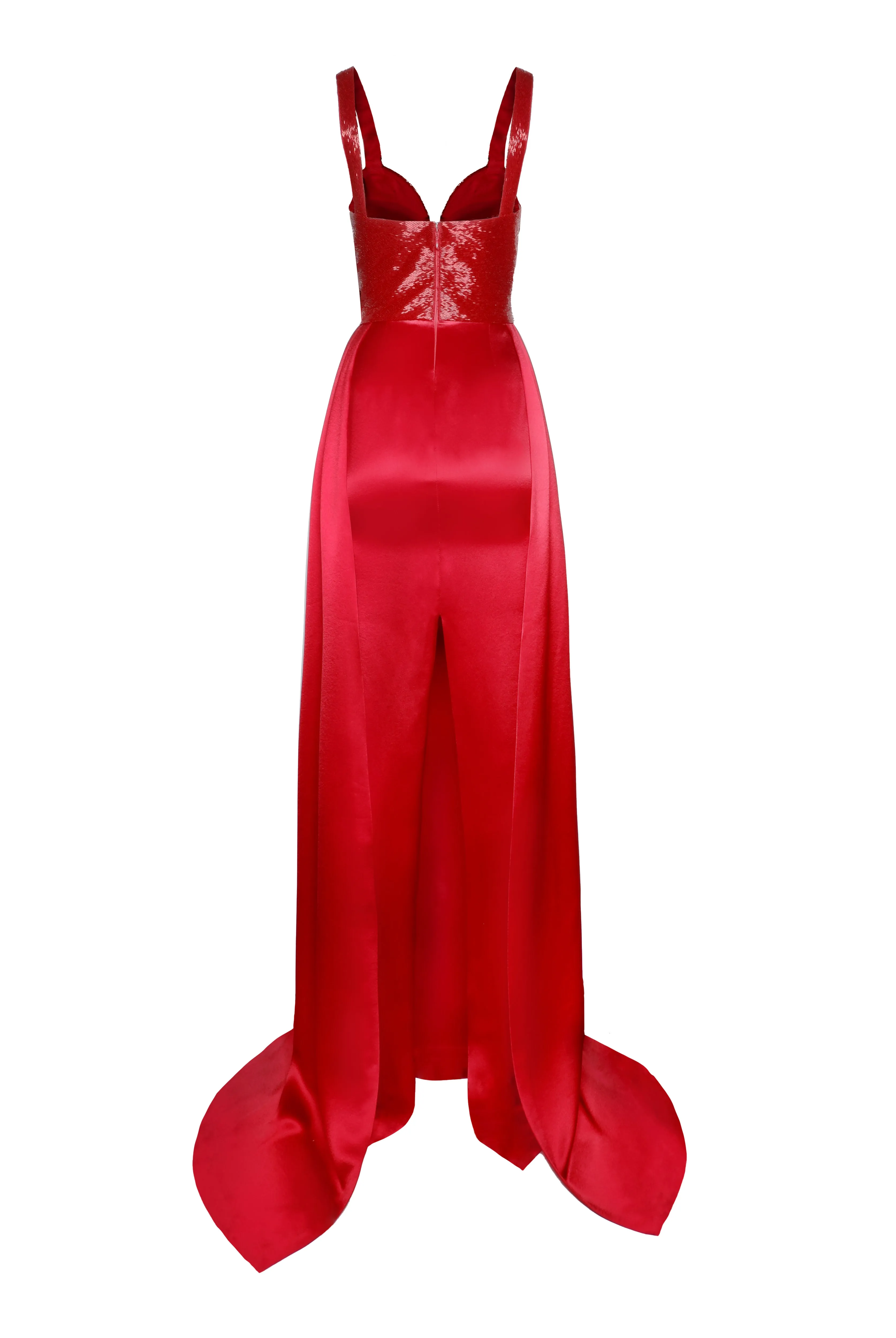 BEADED SWEETHEART BODICE COLUMN GOWN sold by Naeem Khan product image thumbnail 2