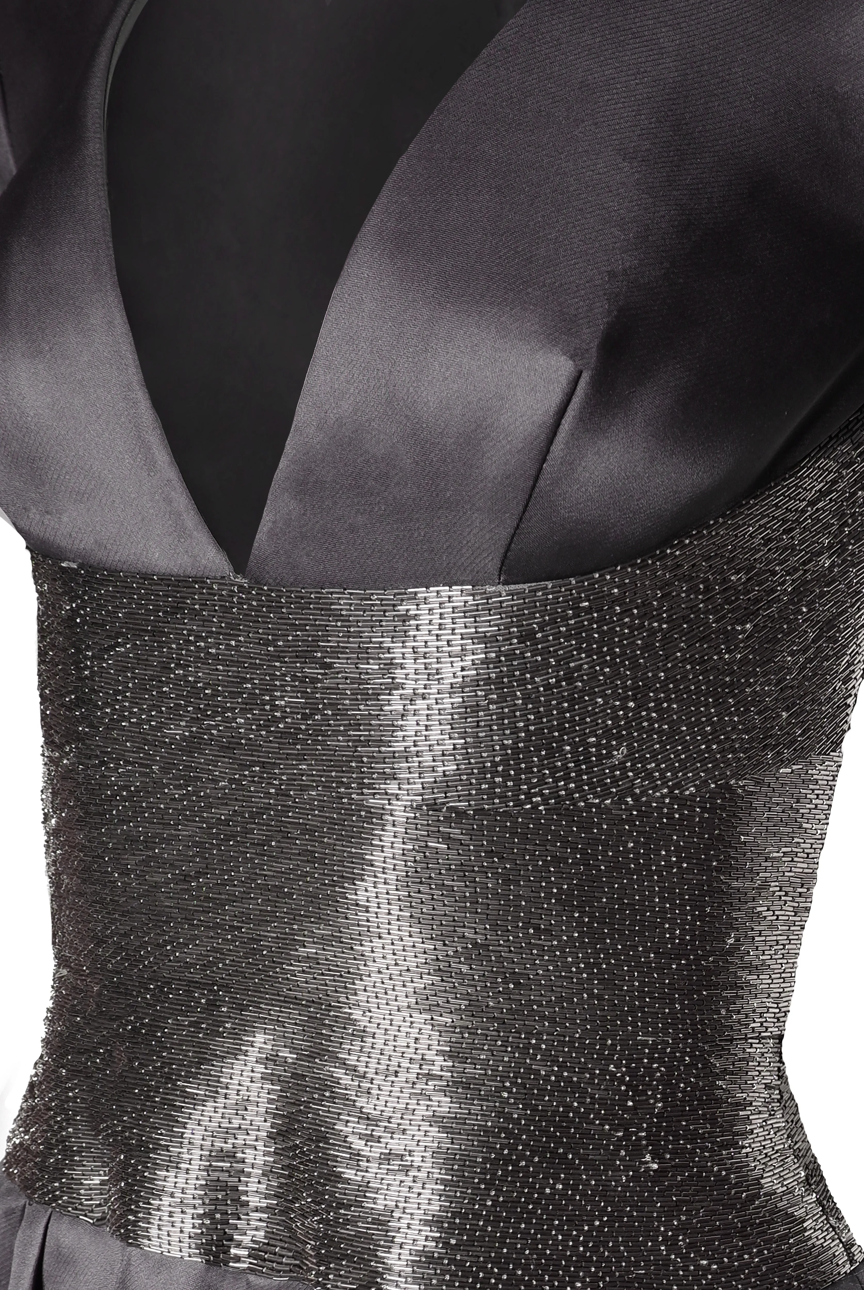 GOWN WITH BEADED BELT sold by Naeem Khan product image thumbnail 4