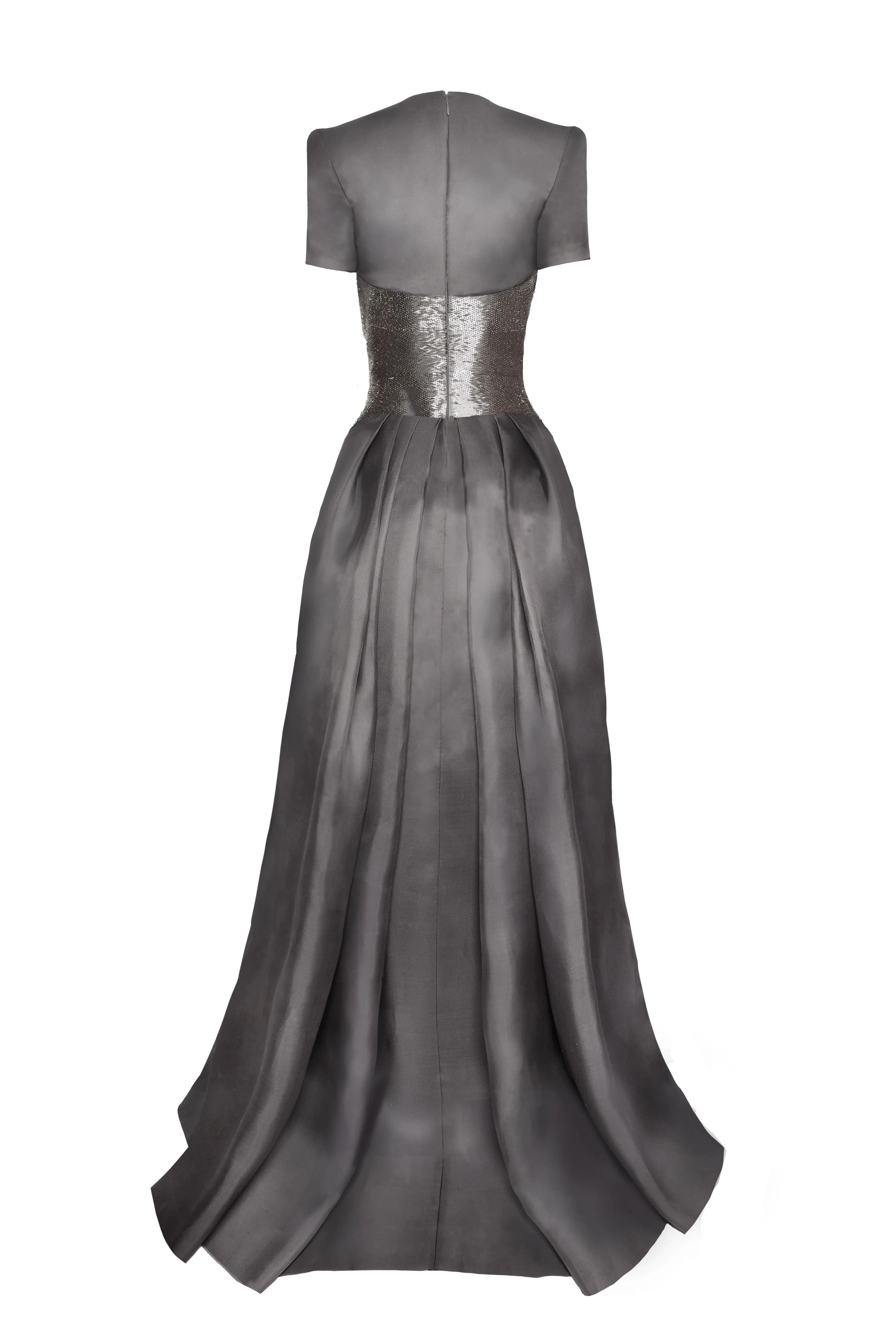 GOWN WITH BEADED BELT sold by Naeem Khan product image thumbnail 3