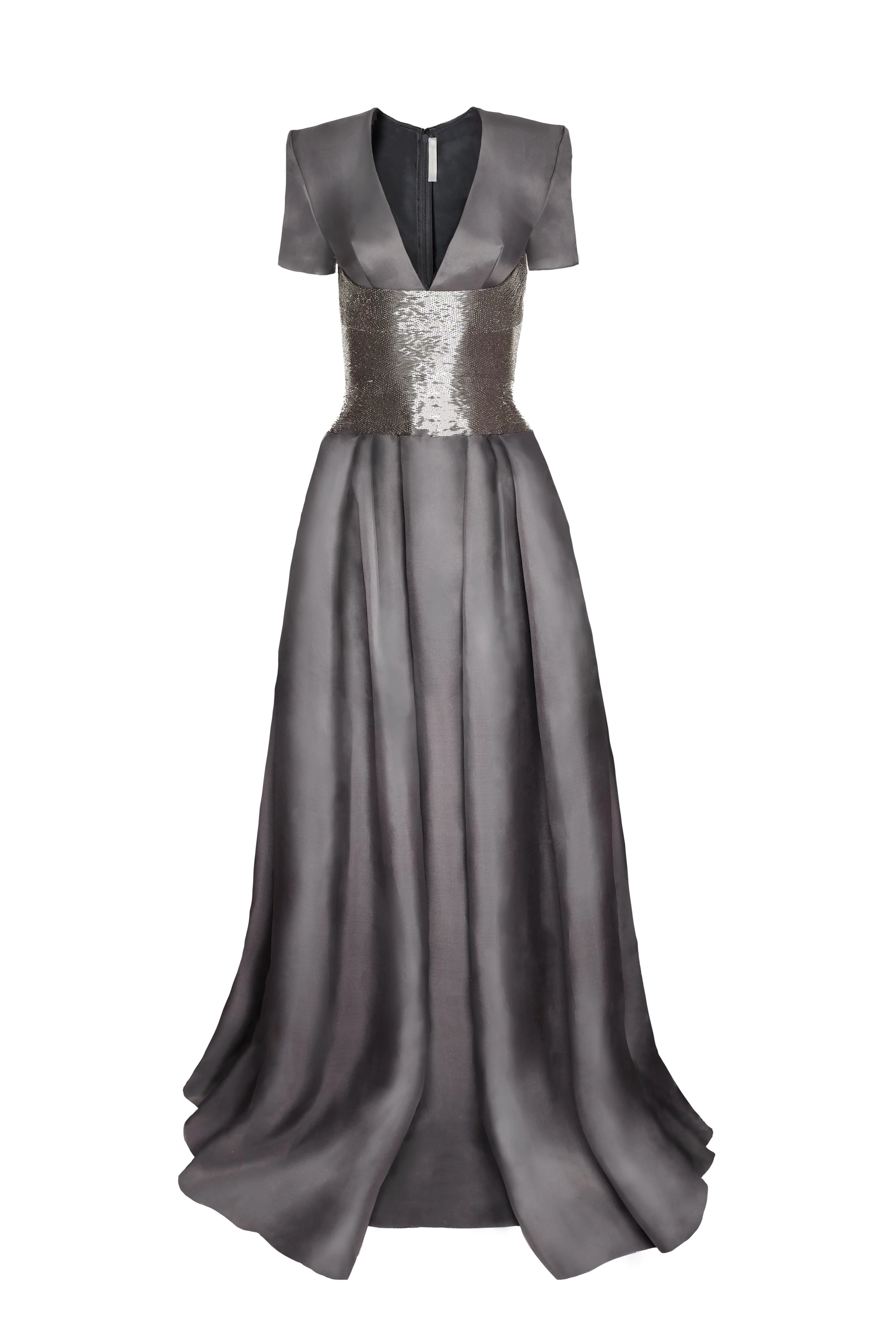 GOWN WITH BEADED BELT sold by Naeem Khan product image thumbnail 2