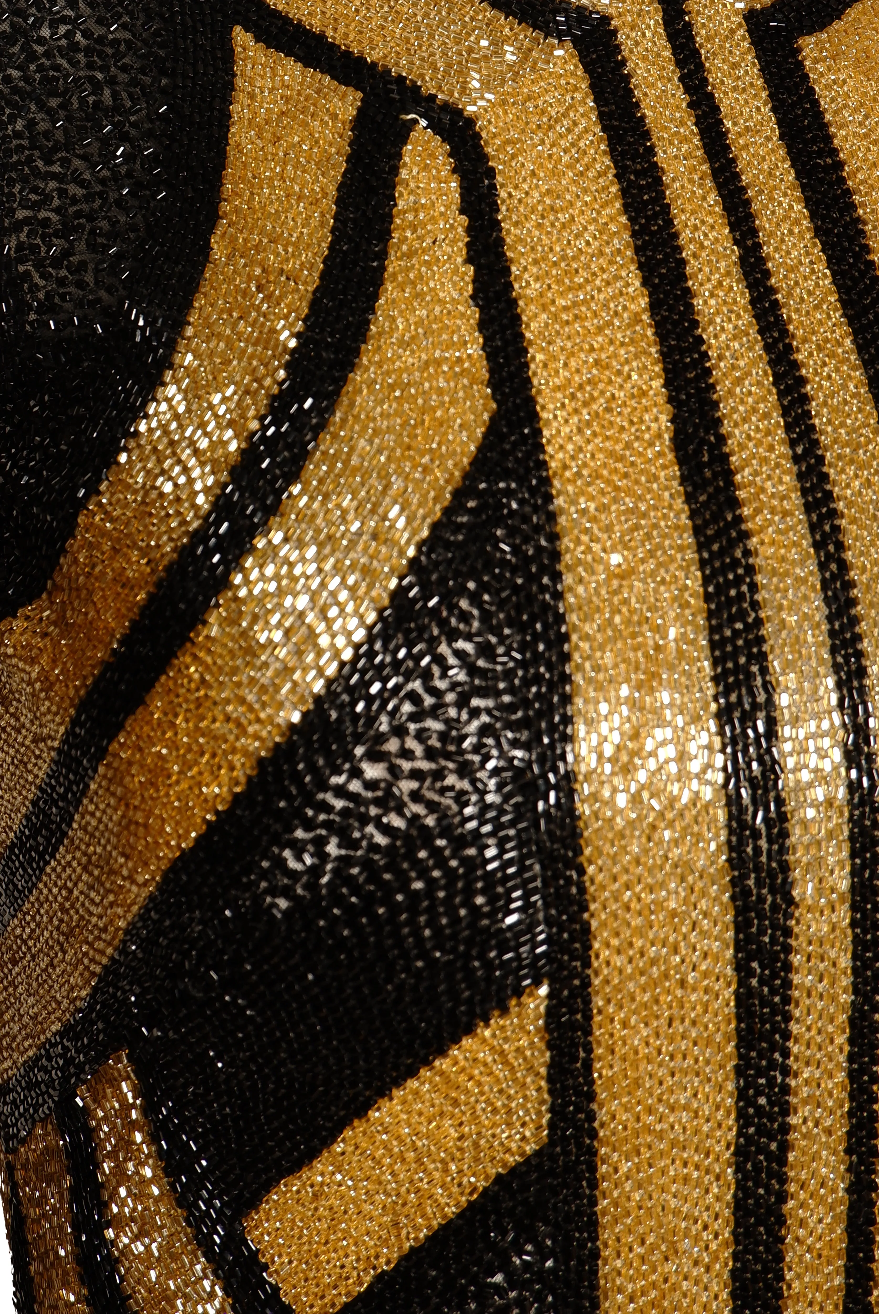 BEADED JEWEL NECK SLEEVELESS DRESS sold by Naeem Khan product image thumbnail 4