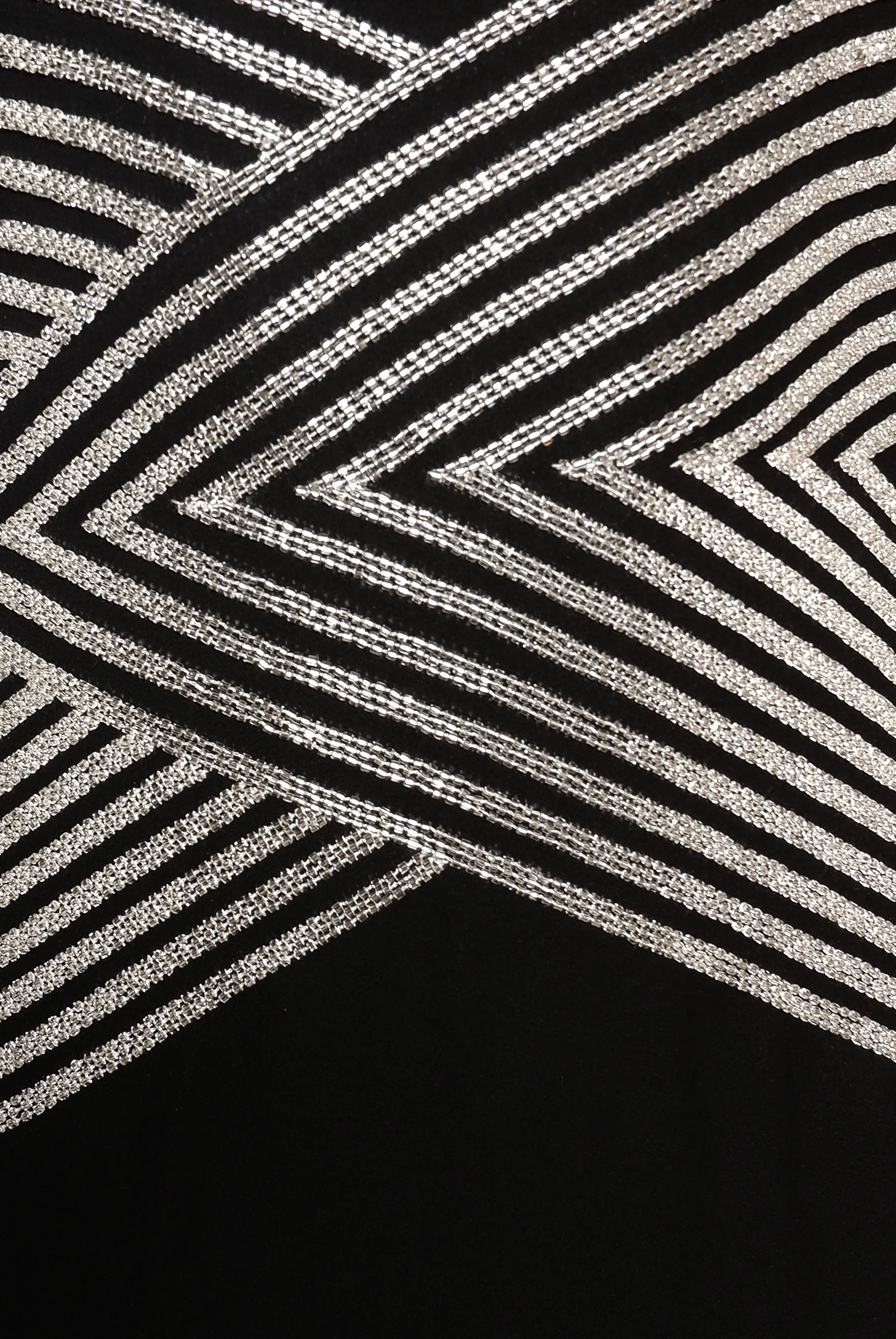 JEWEL NECK GOWN WITH BEADED WAIST DETAIL sold by Naeem Khan product image thumbnail 3