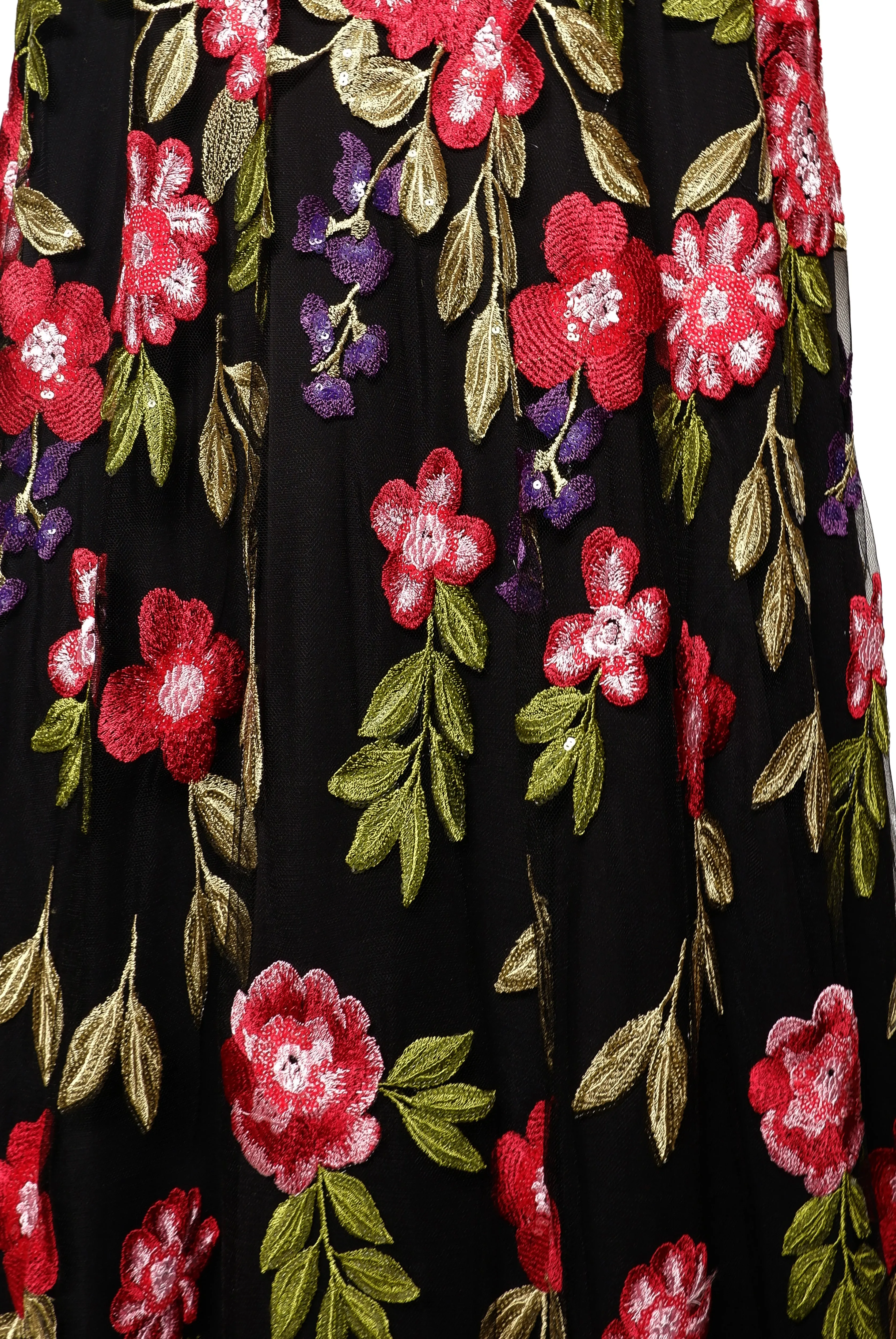 STRAPLESS GOWN WITH CASCADING SLEEVES sold by Naeem Khan product image thumbnail 3