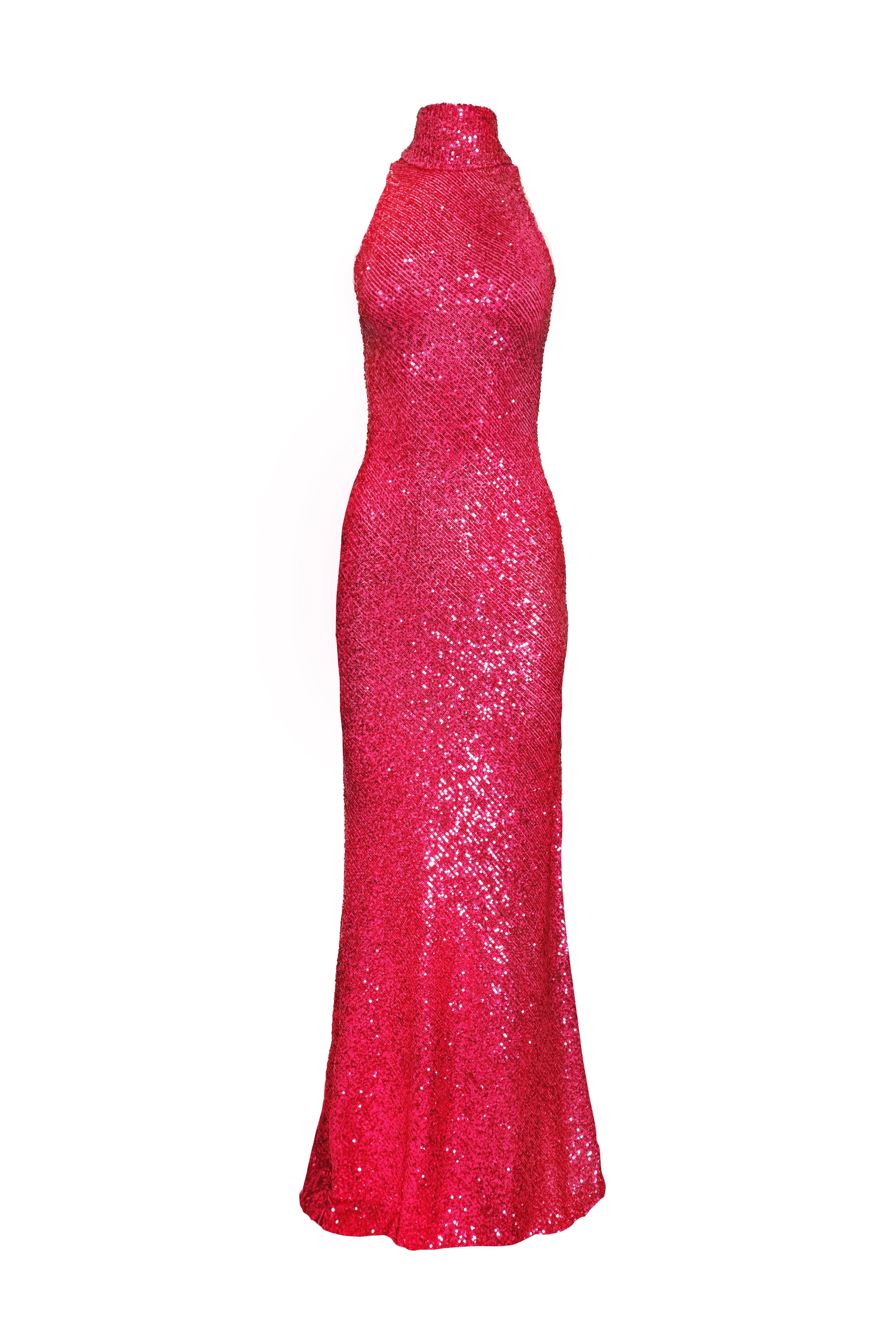 STRETCH SEQUIN GOWN sold by Naeem Khan