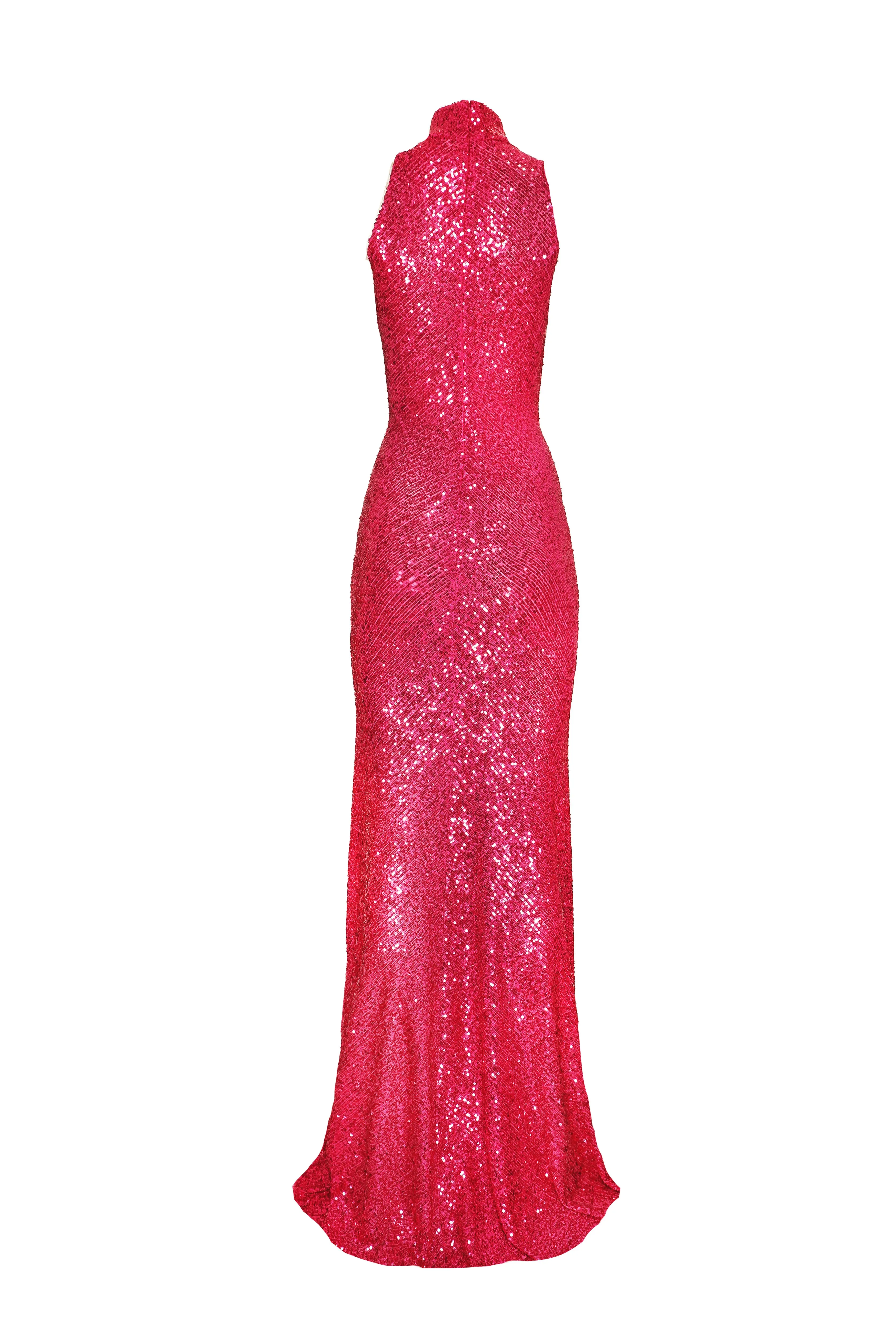 STRETCH SEQUIN GOWN sold by Naeem Khan product image thumbnail 2