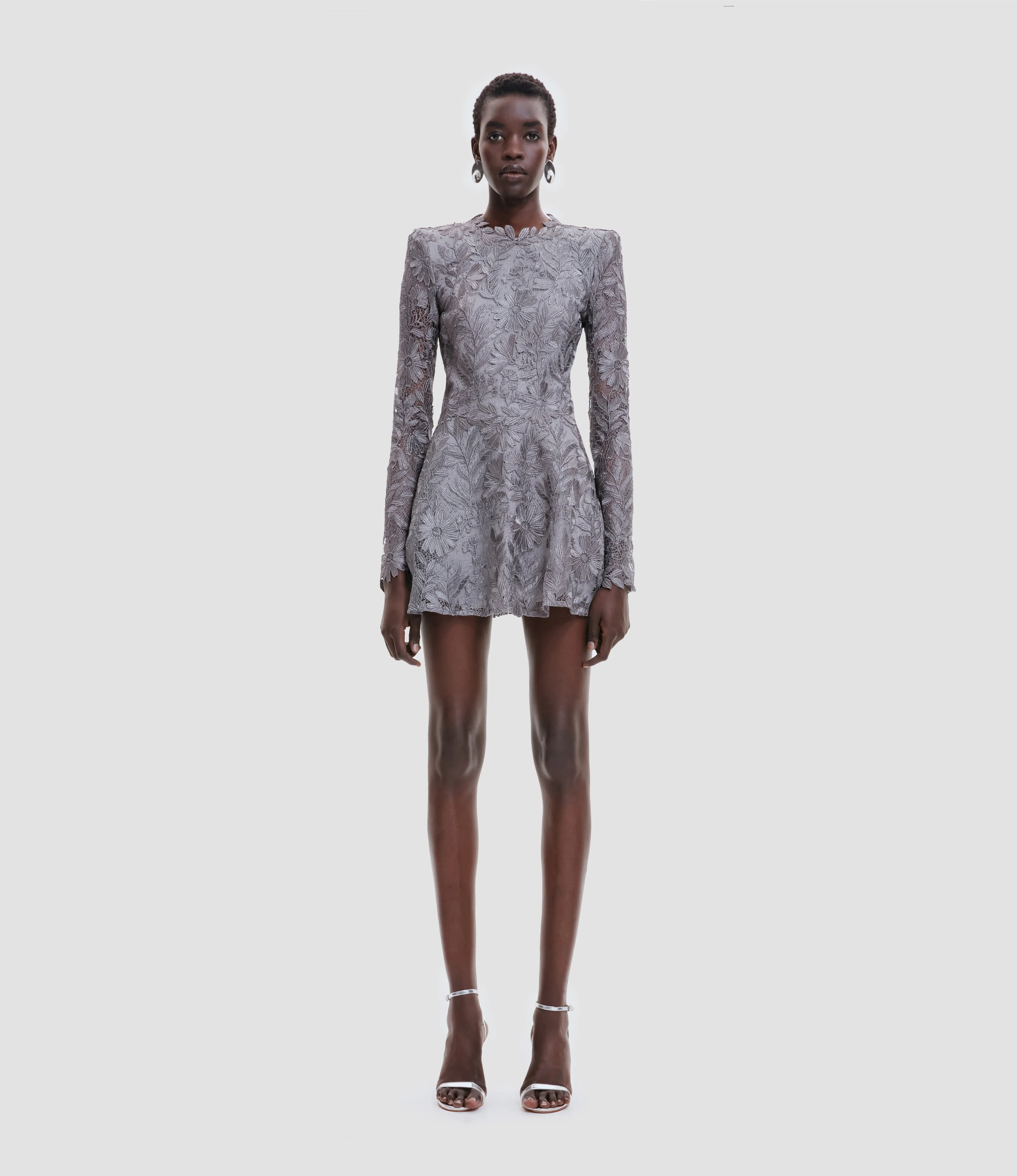 LACE DRESS WITH LONG SLEEVES sold by Naeem Khan