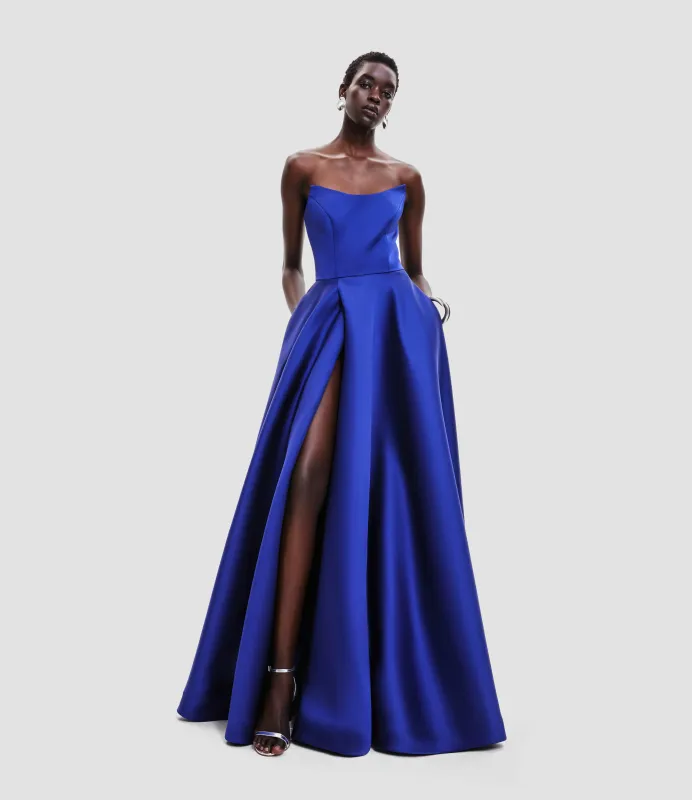 STRAPLESS BUSTIER BALL GOWN sold by Naeem Khan