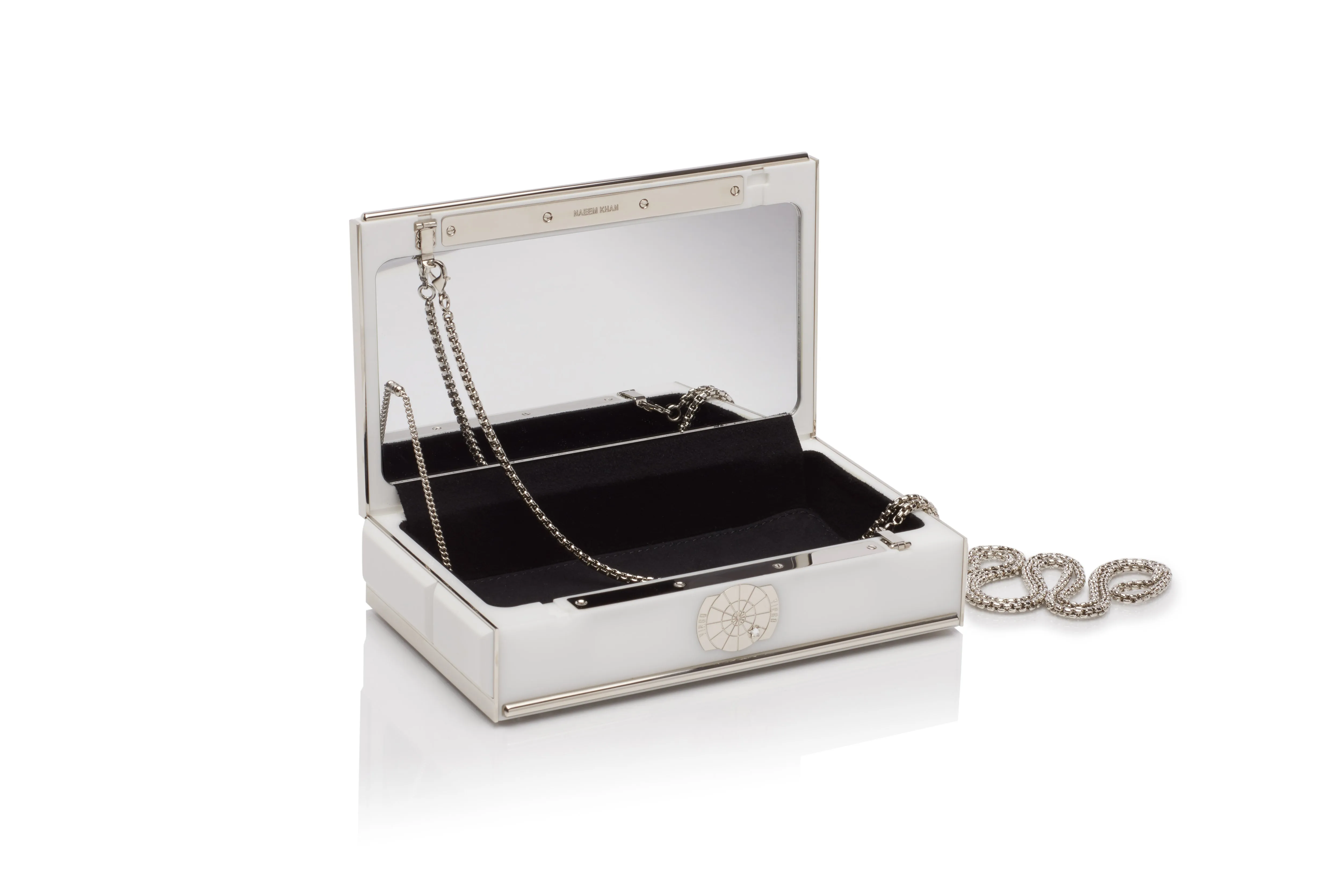 Silver Basel Zodiac Clutch sold by Naeem Khan product image thumbnail 3