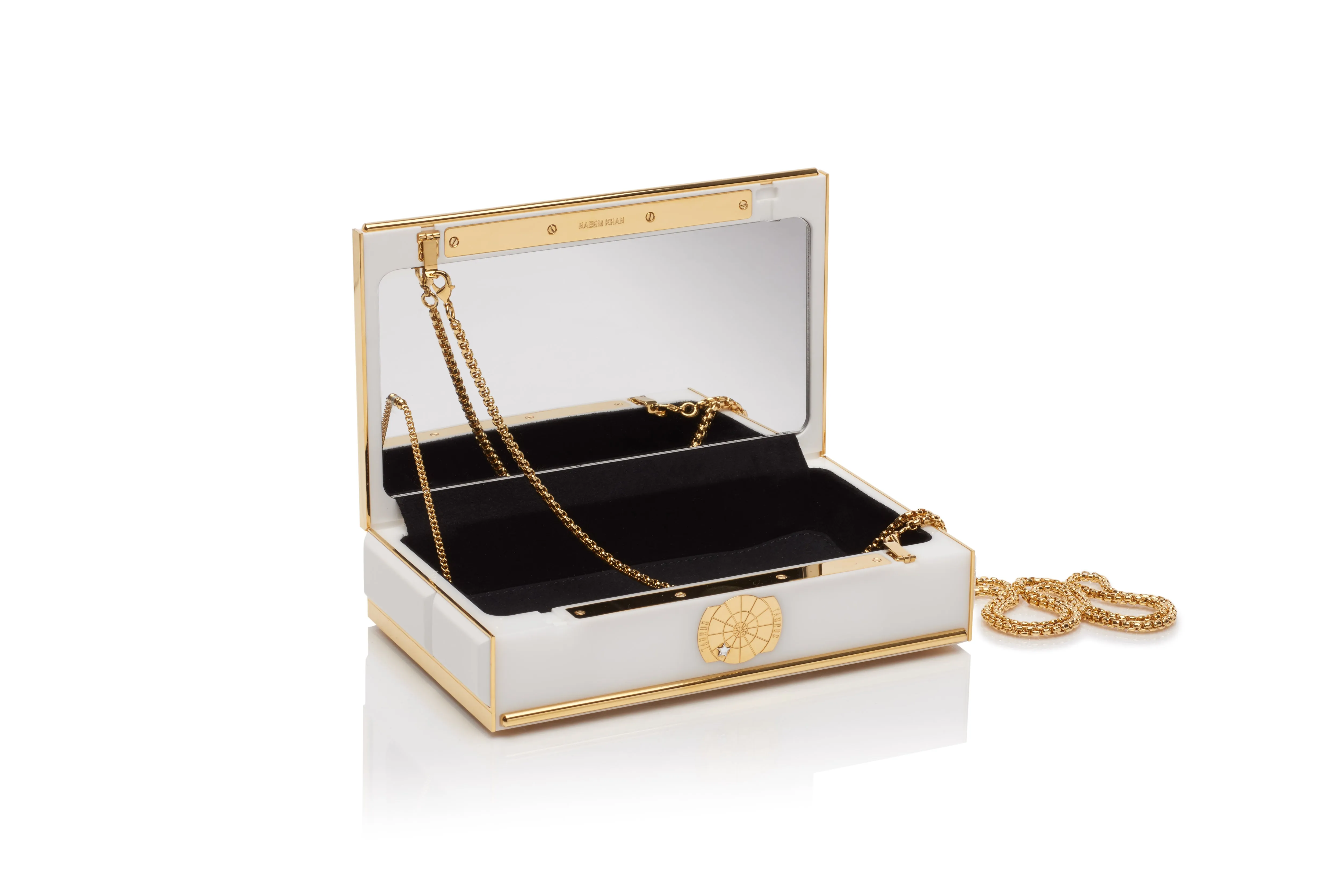 Gold Basel Zodiac Clutch sold by Naeem Khan product image thumbnail 3