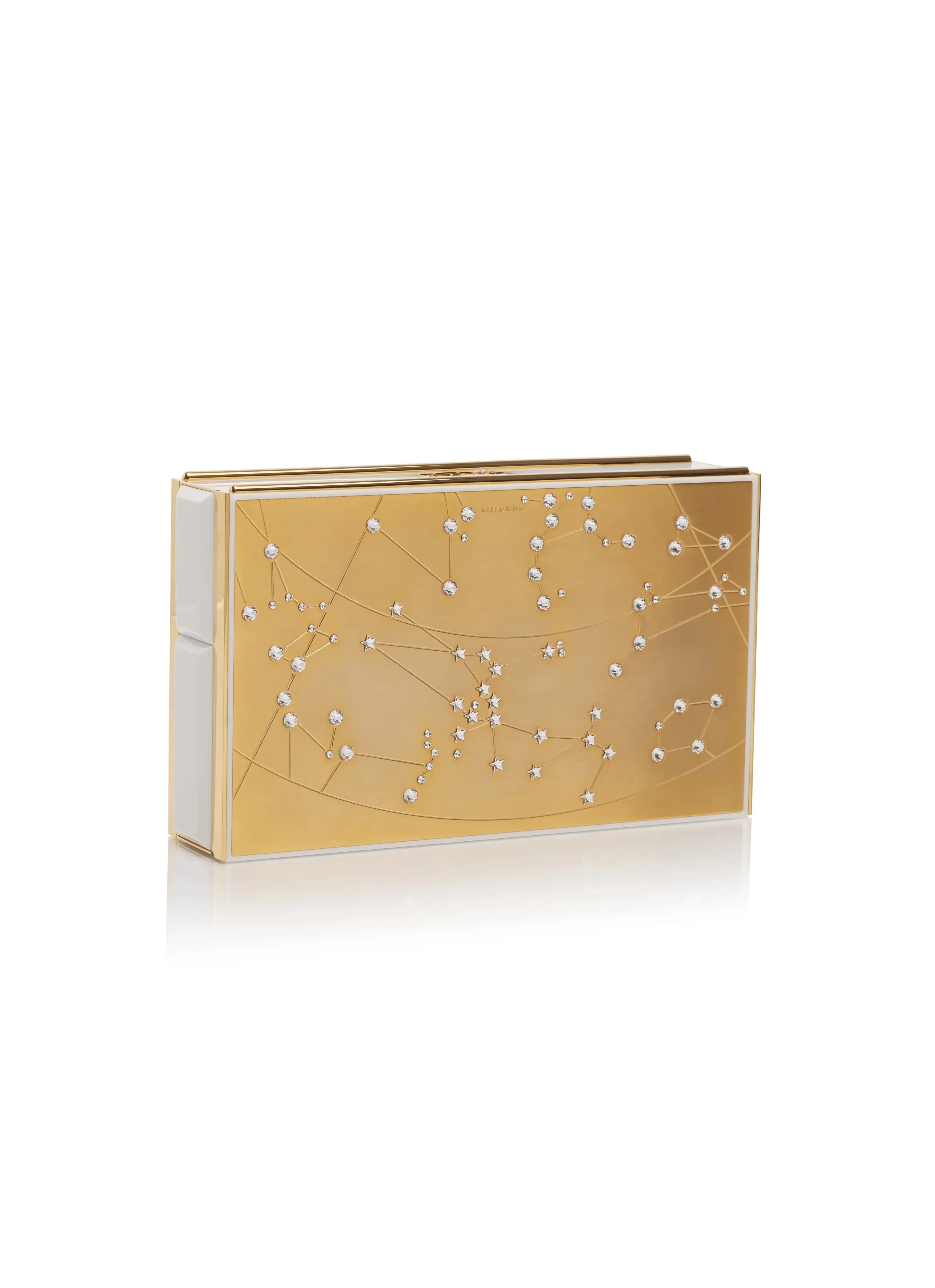 Gold Basel Zodiac Clutch sold by Naeem Khan