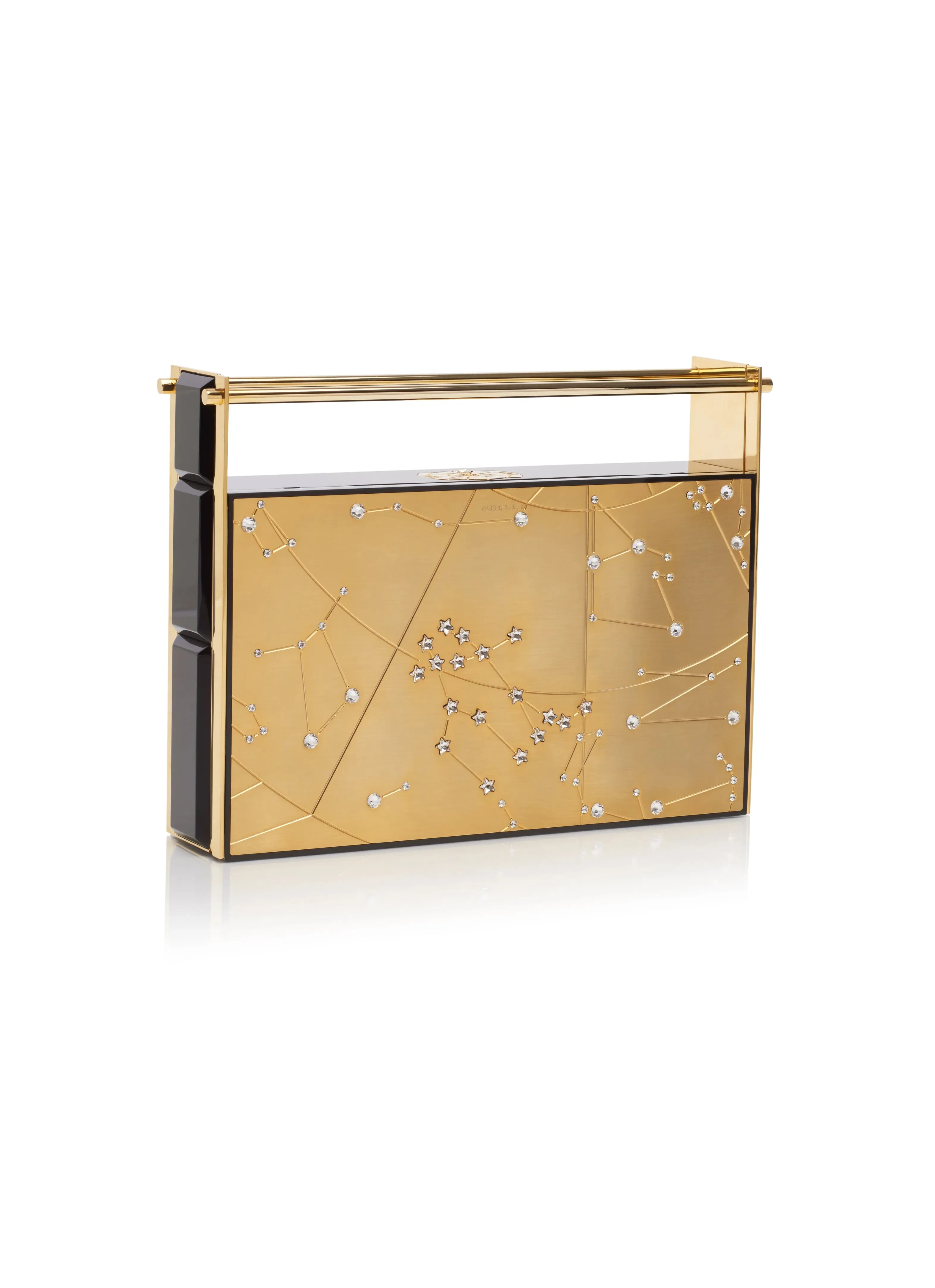 Gold Armory Zodiac Clutch sold by Naeem Khan