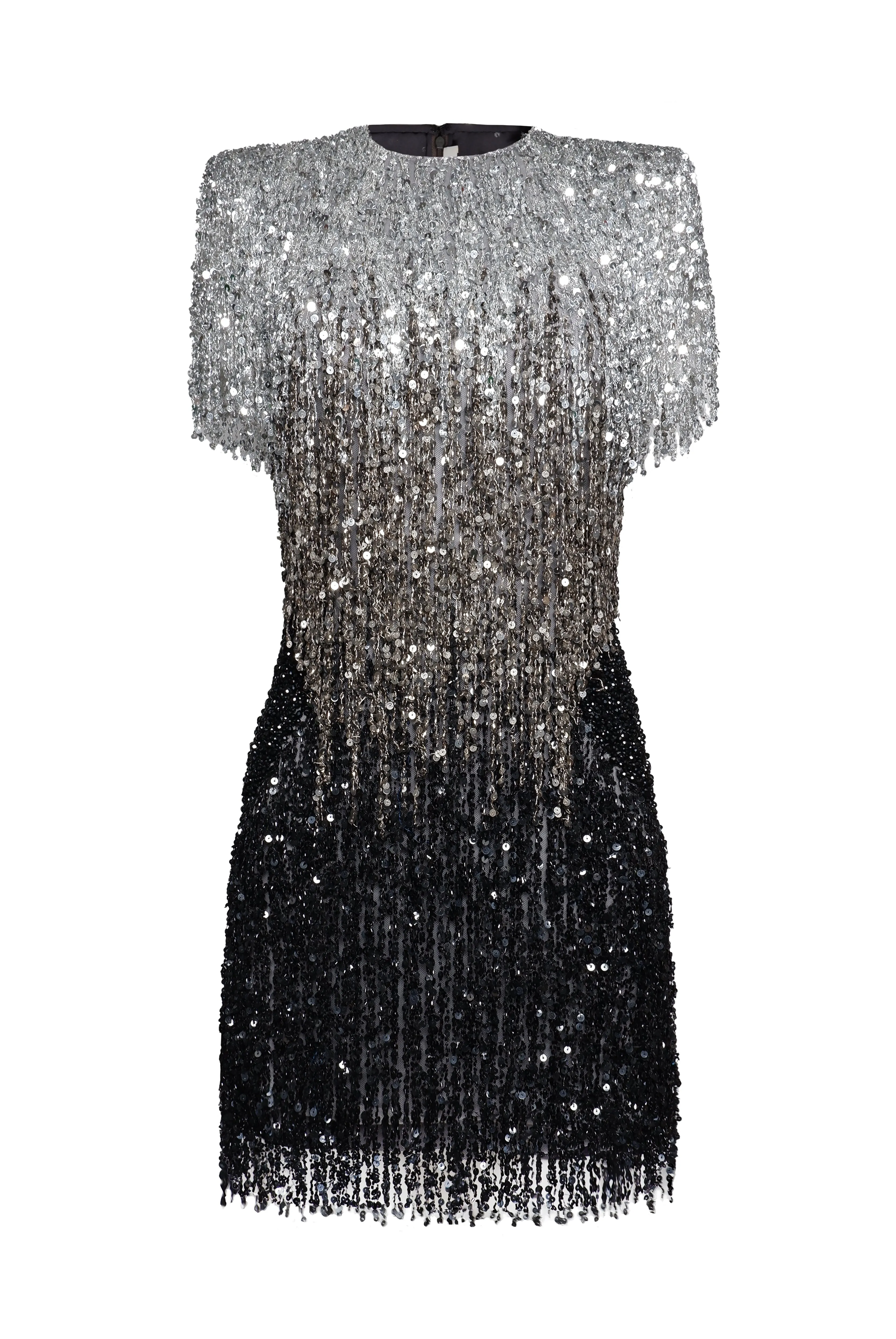 OMBRE SEQUIN FRINGE DRESS sold by Naeem Khan product image thumbnail 2