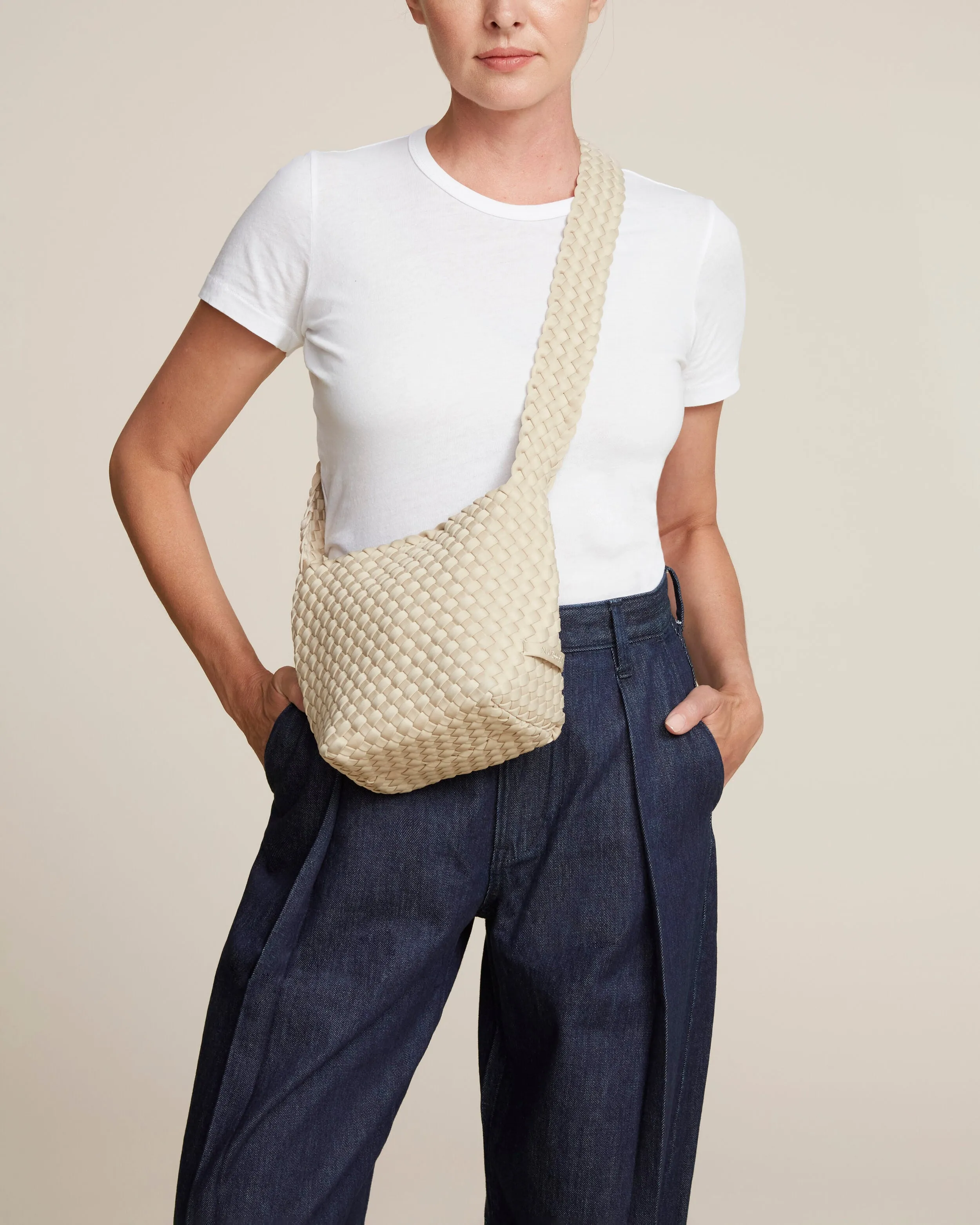 Laguna Crossbody | Ecru sold by Naghedi product image thumbnail 4