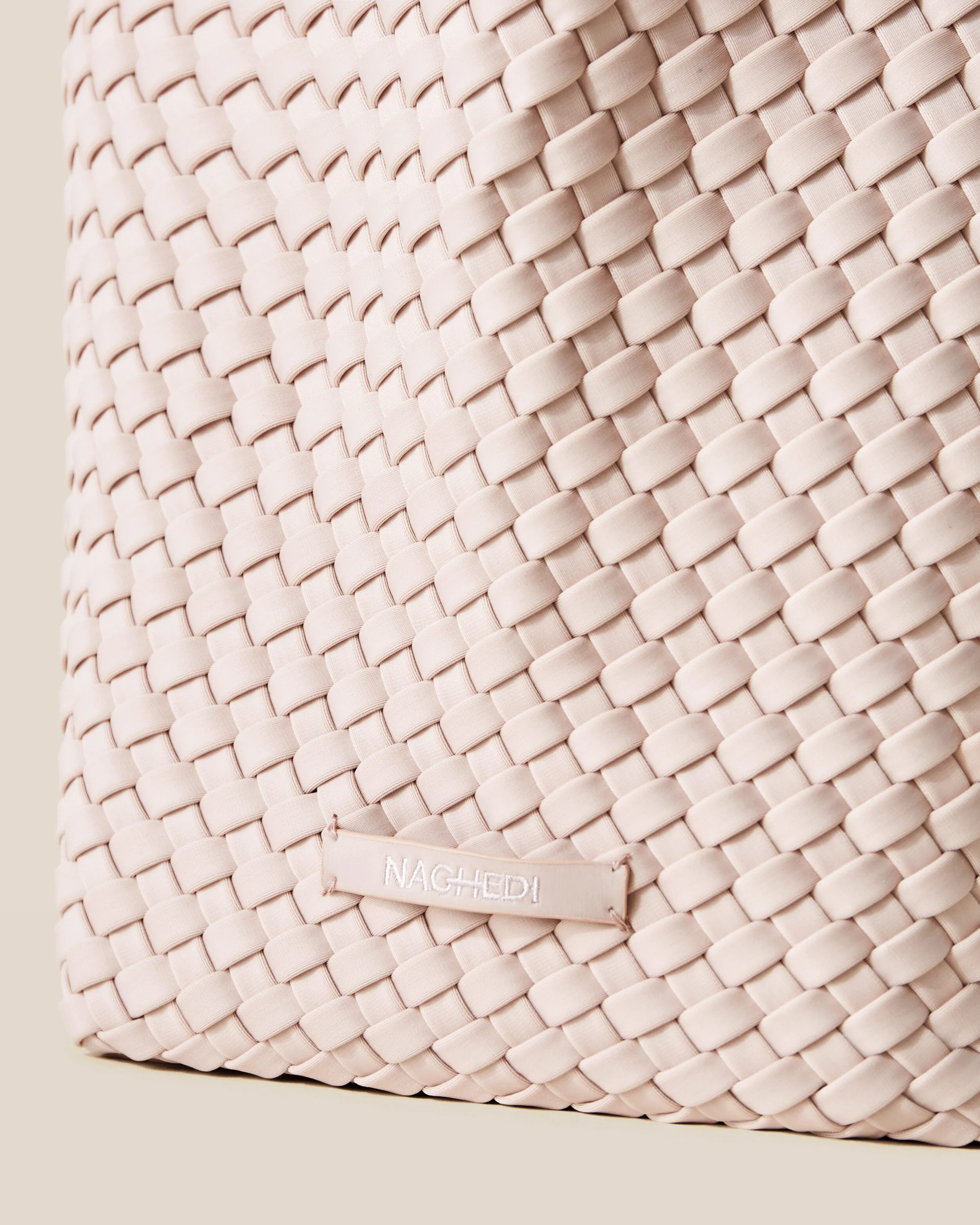 St. Barths Medium Tote | Shell Pink sold by Naghedi product image thumbnail 4