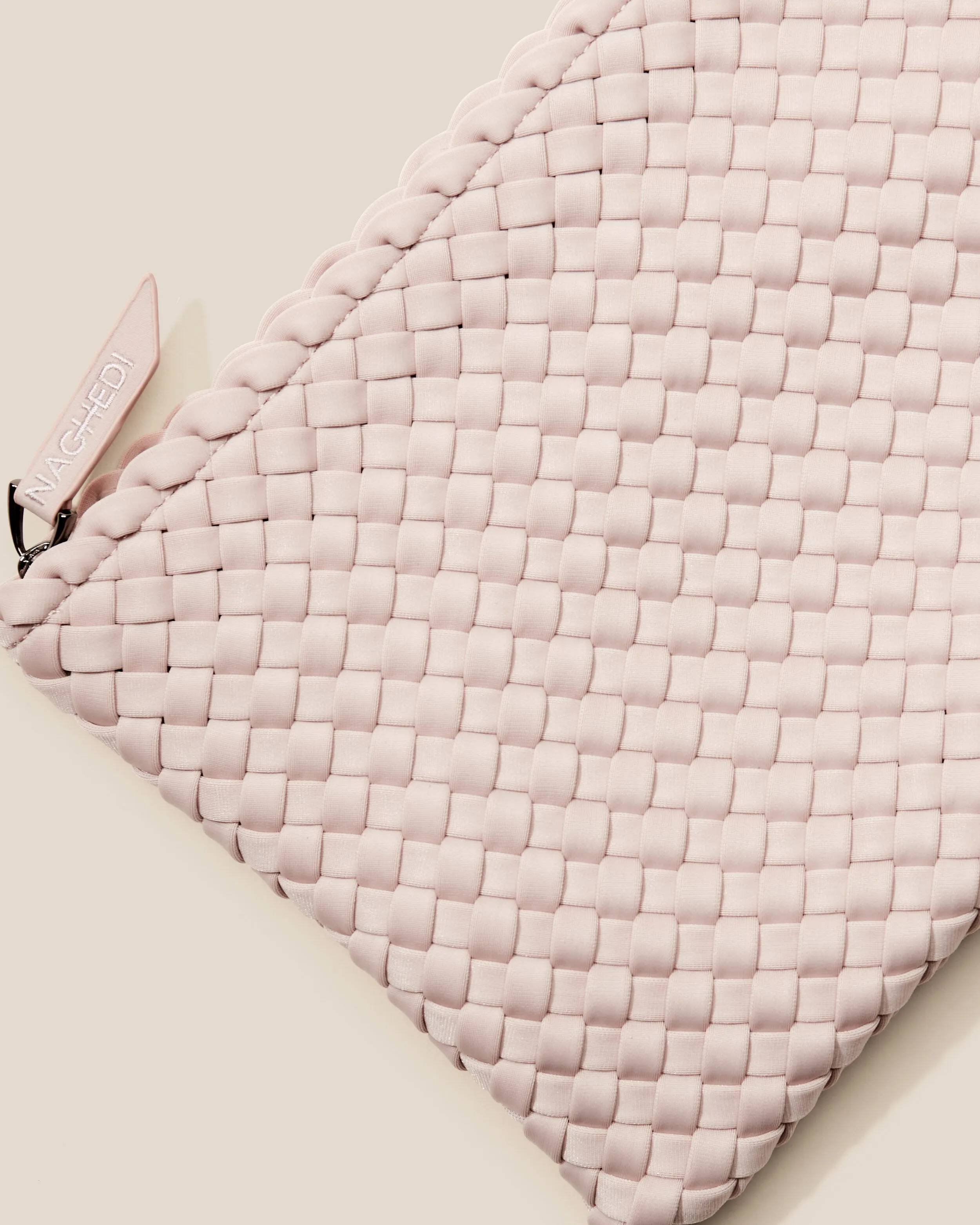 St. Barths Medium Tote | Shell Pink sold by Naghedi product image thumbnail 3