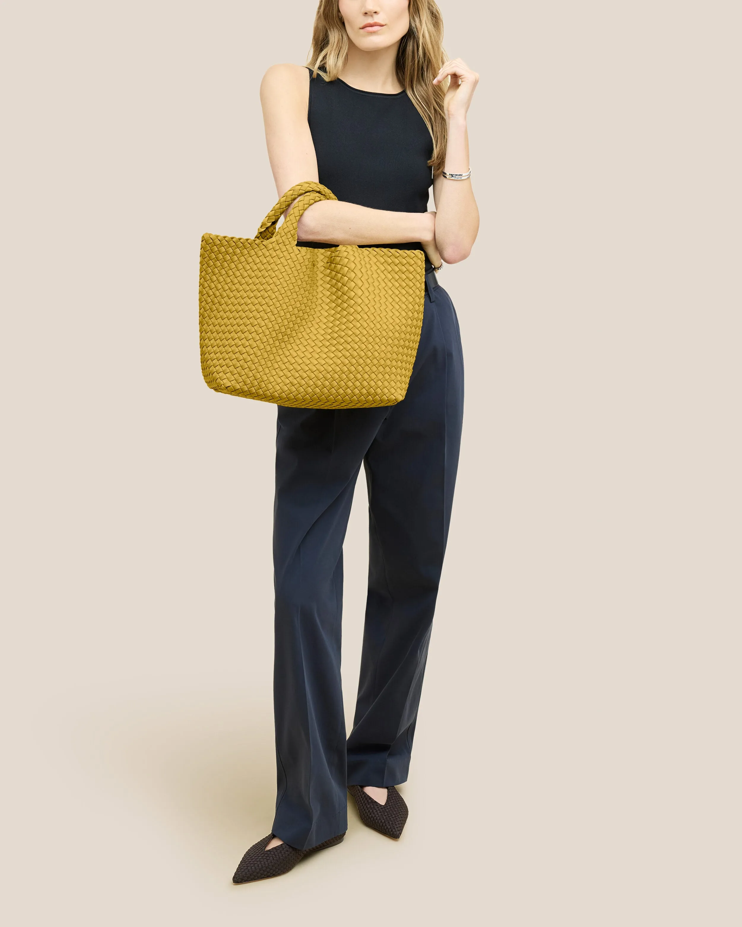 St. Barths Medium Tote | Citrine sold by Naghedi product image thumbnail 5