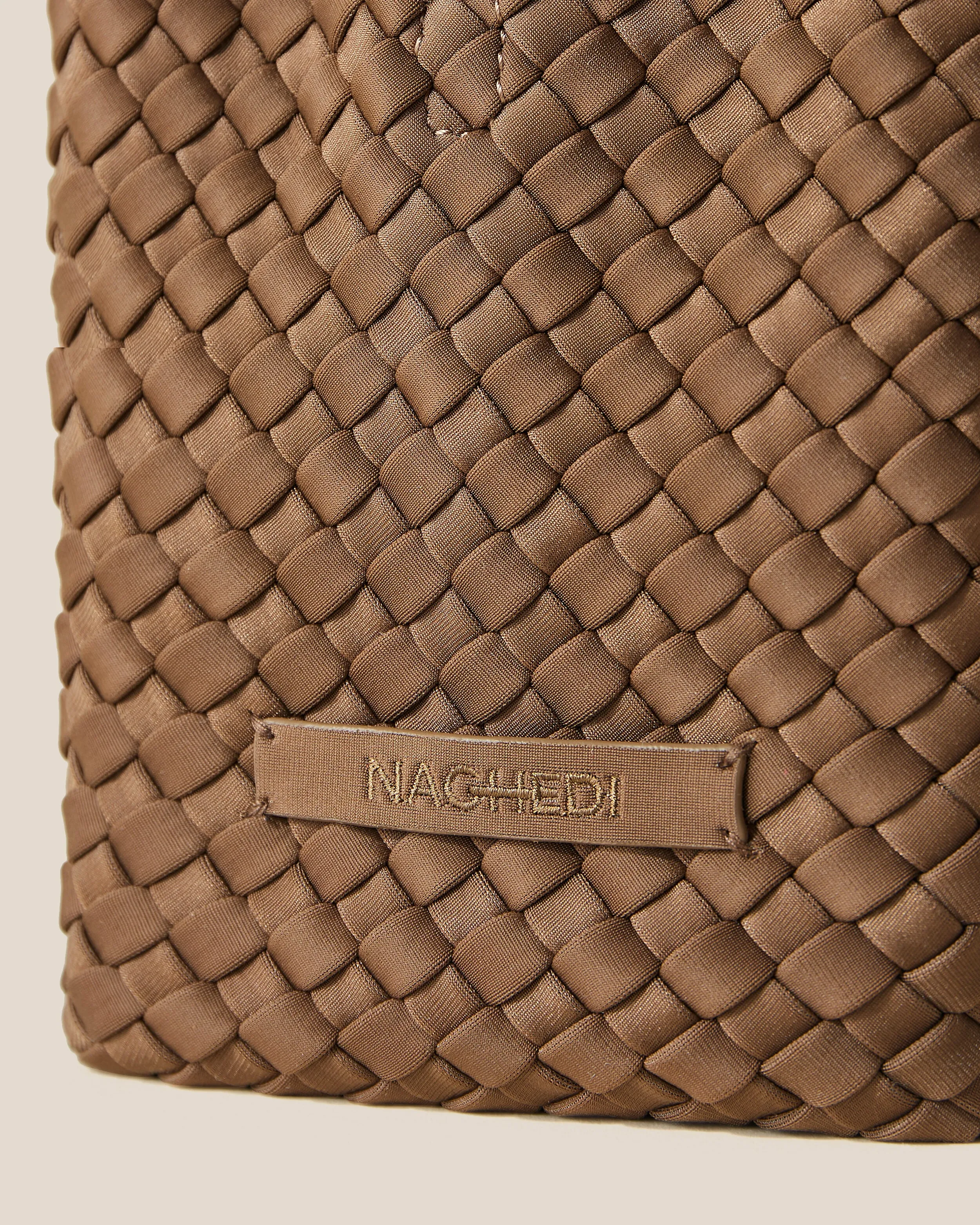 St. Barths Petit Tote | Mink sold by Naghedi product image thumbnail 4