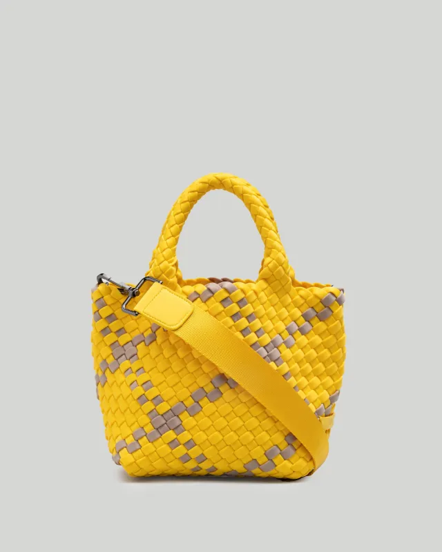 Waste Not St. Barths Petit Tote Plaid | Moorea sold by Naghedi