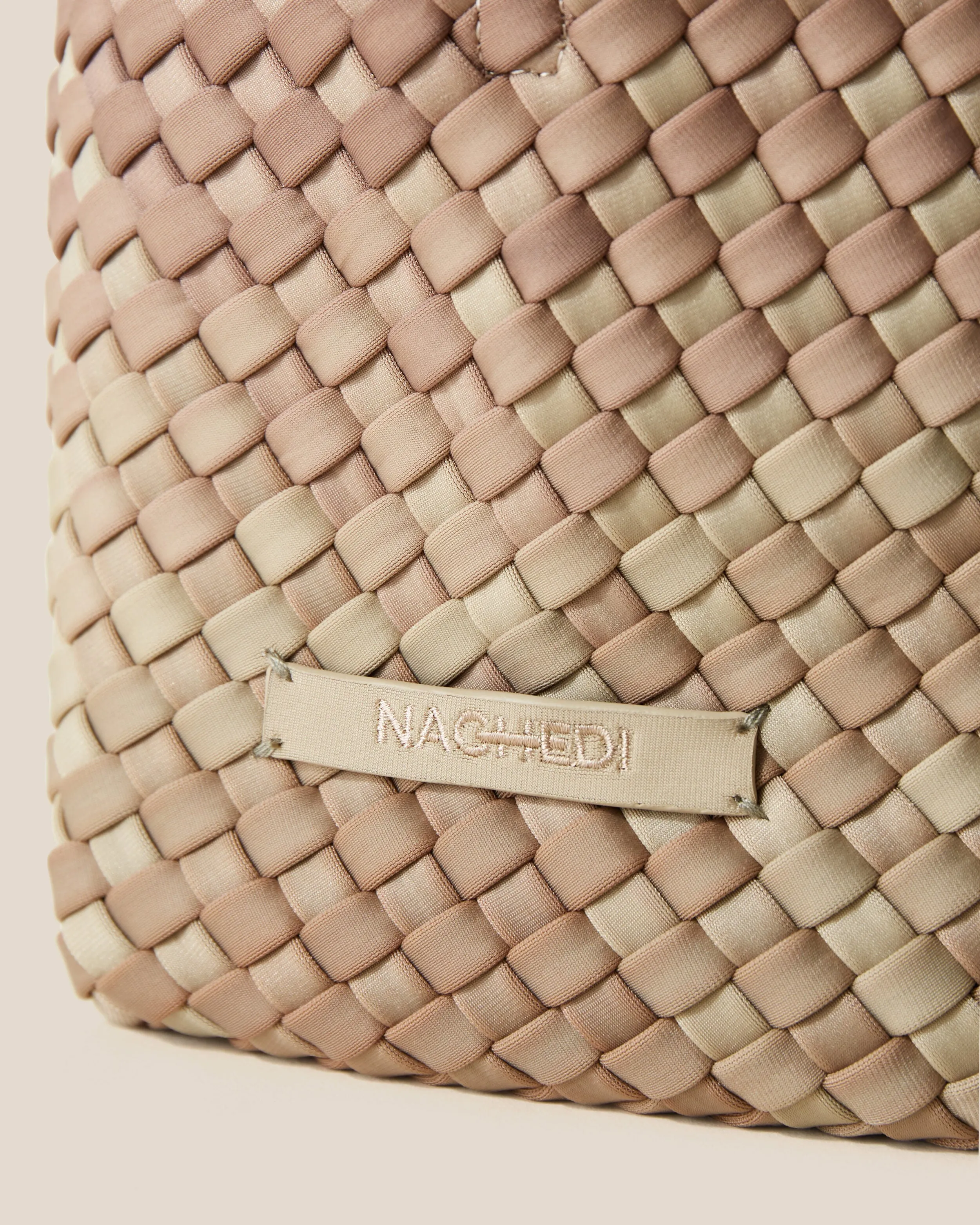 St. Barths Petit Tote Graphic Ombre | Bronzed sold by Naghedi product image thumbnail 4