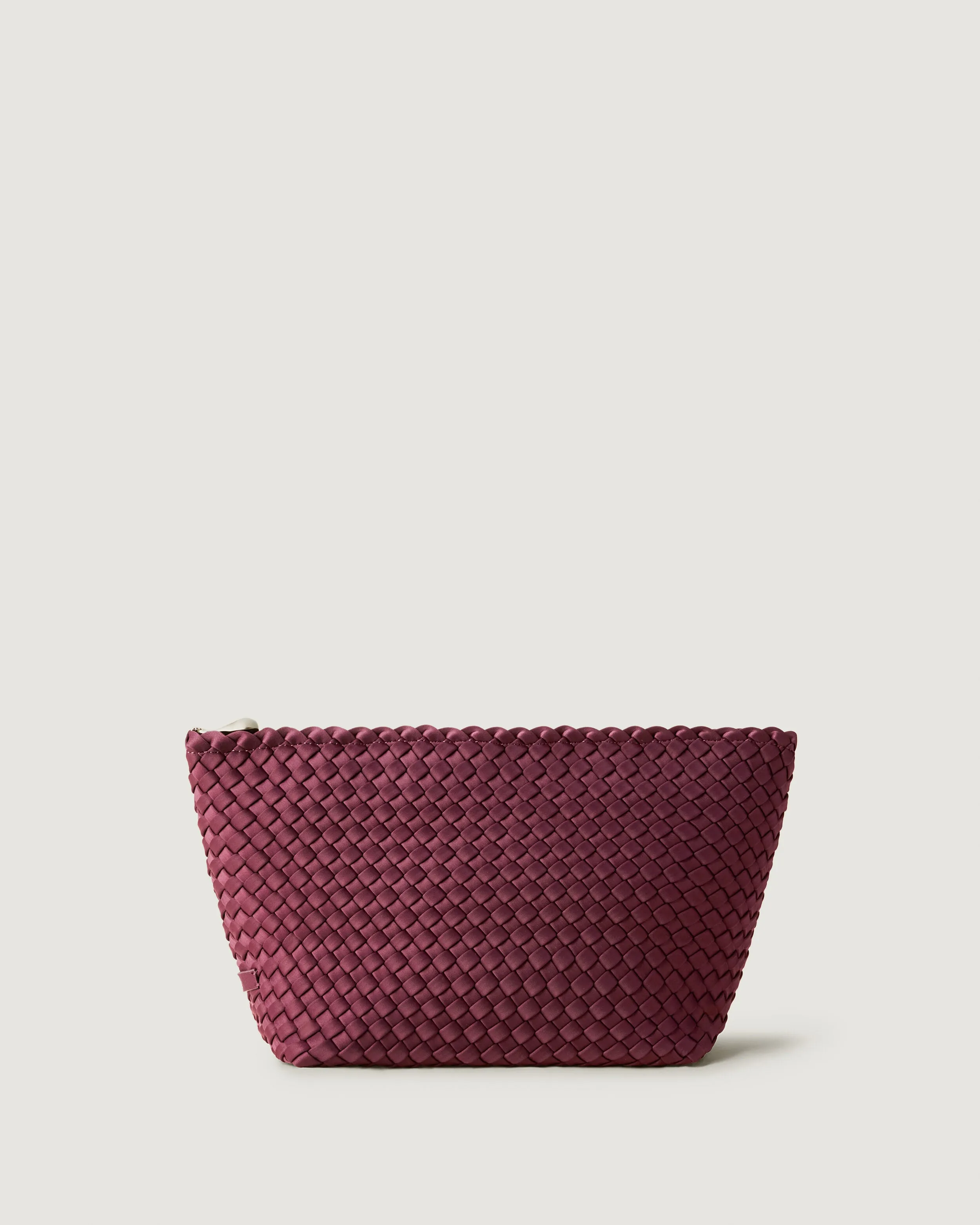 Portofino Large Cosmetic Pouch | Bordeaux sold by Naghedi