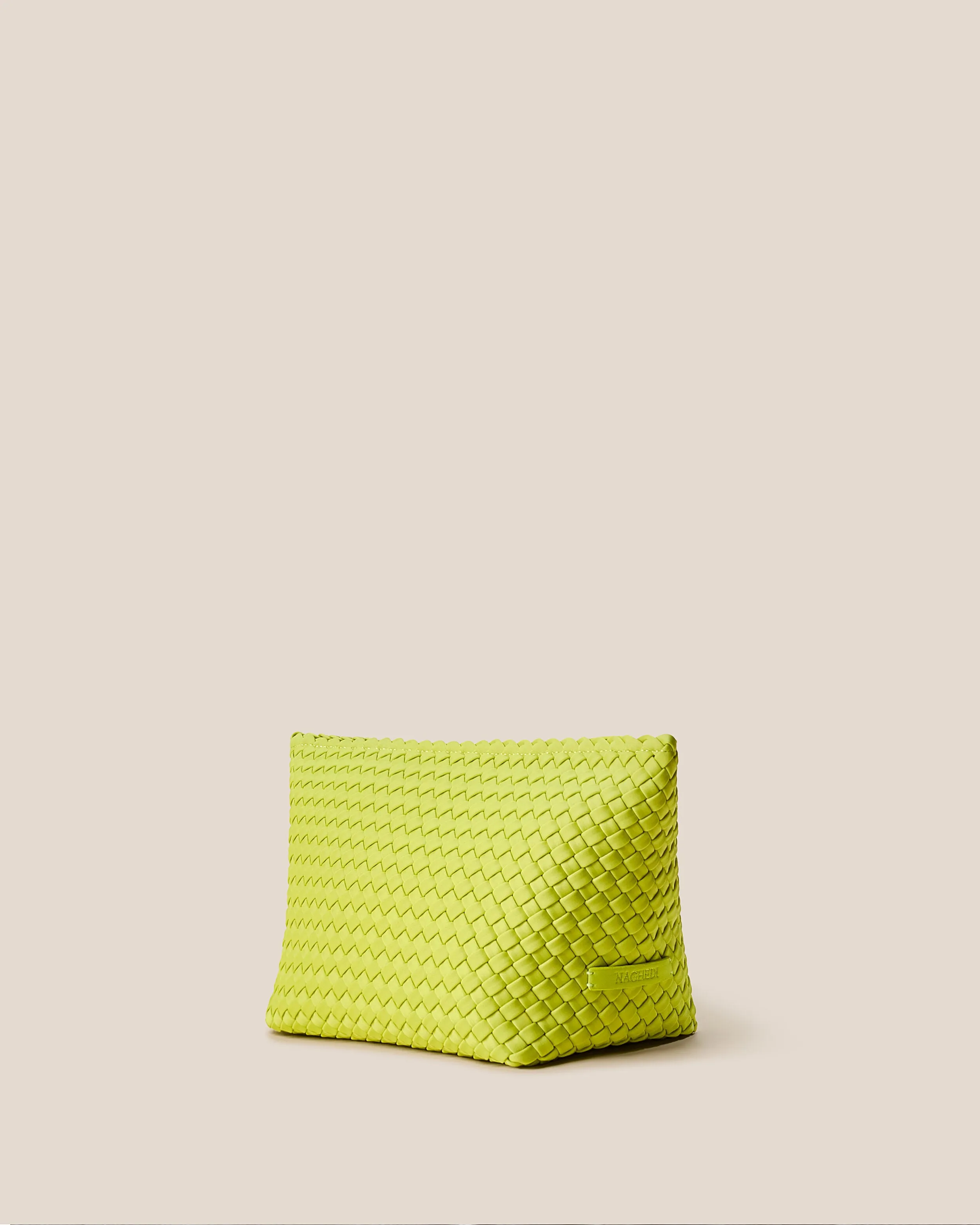 Portofino Large Cosmetic Pouch | Matcha sold by Naghedi product image thumbnail 3