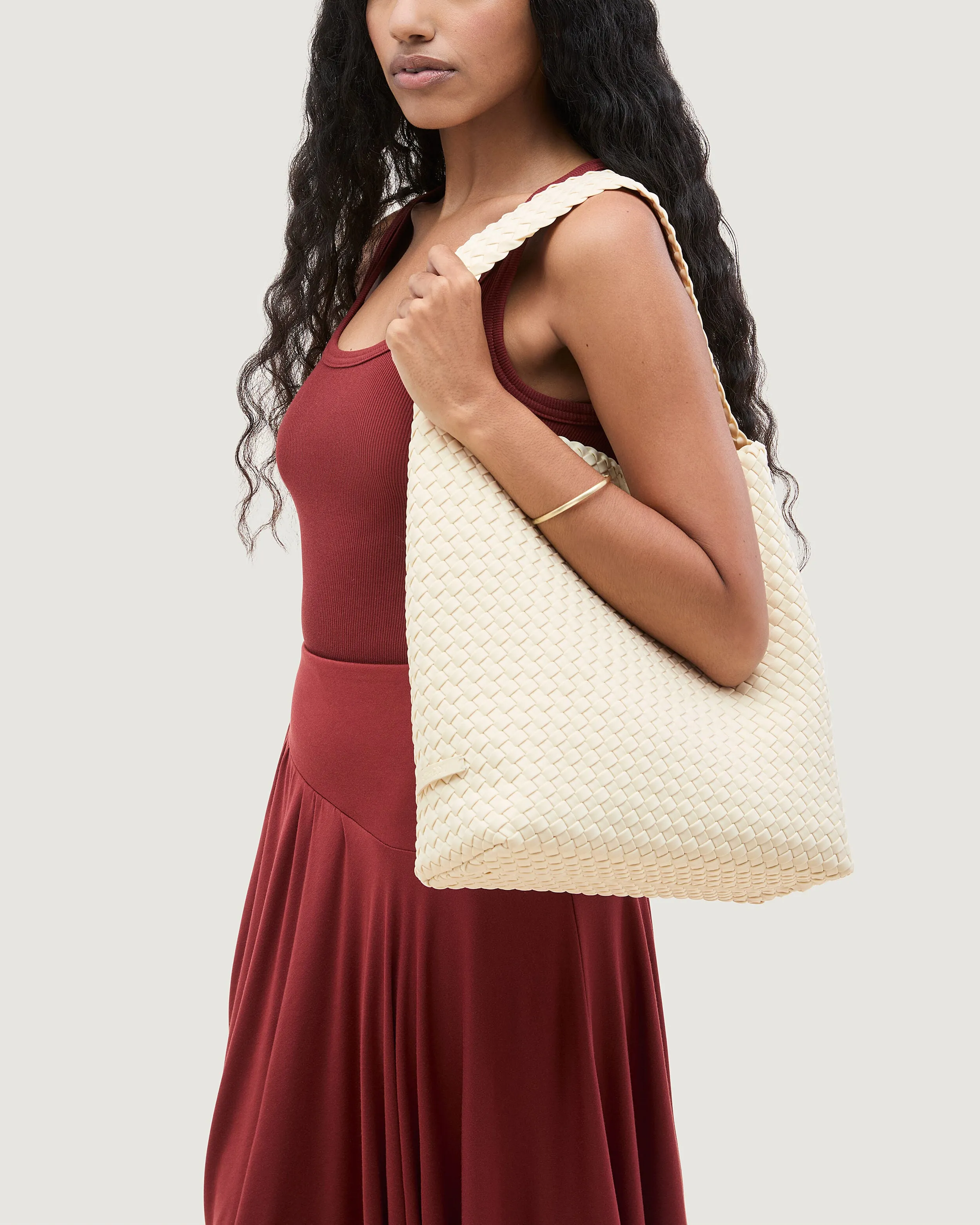 Nomad Medium Hobo | Salt sold by Naghedi product image thumbnail 5