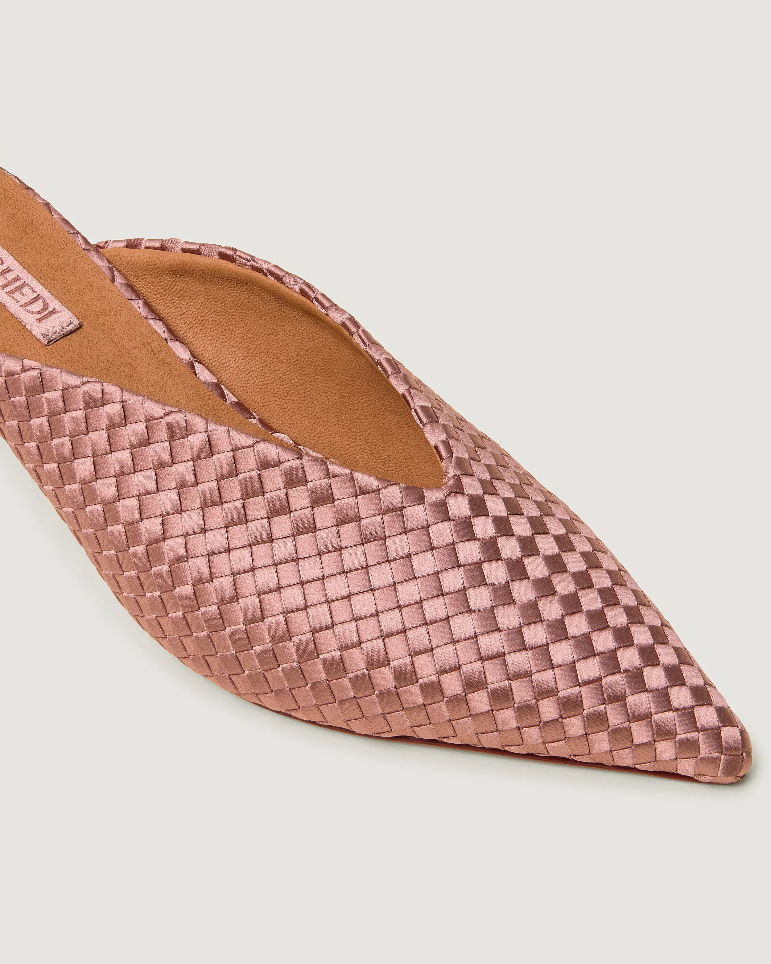 Strada Kitten Heel Satin | Daphne sold by Naghedi product image thumbnail 2